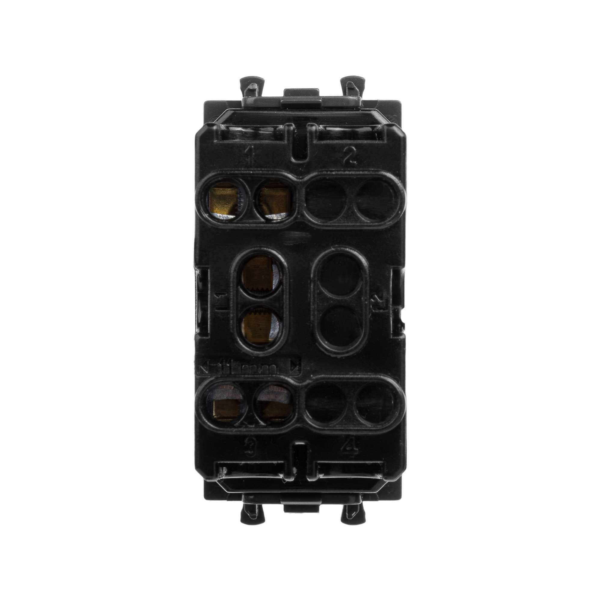 Механизм управления рольставней модульный, "Avanti", "Черный матовый", 1 модуль