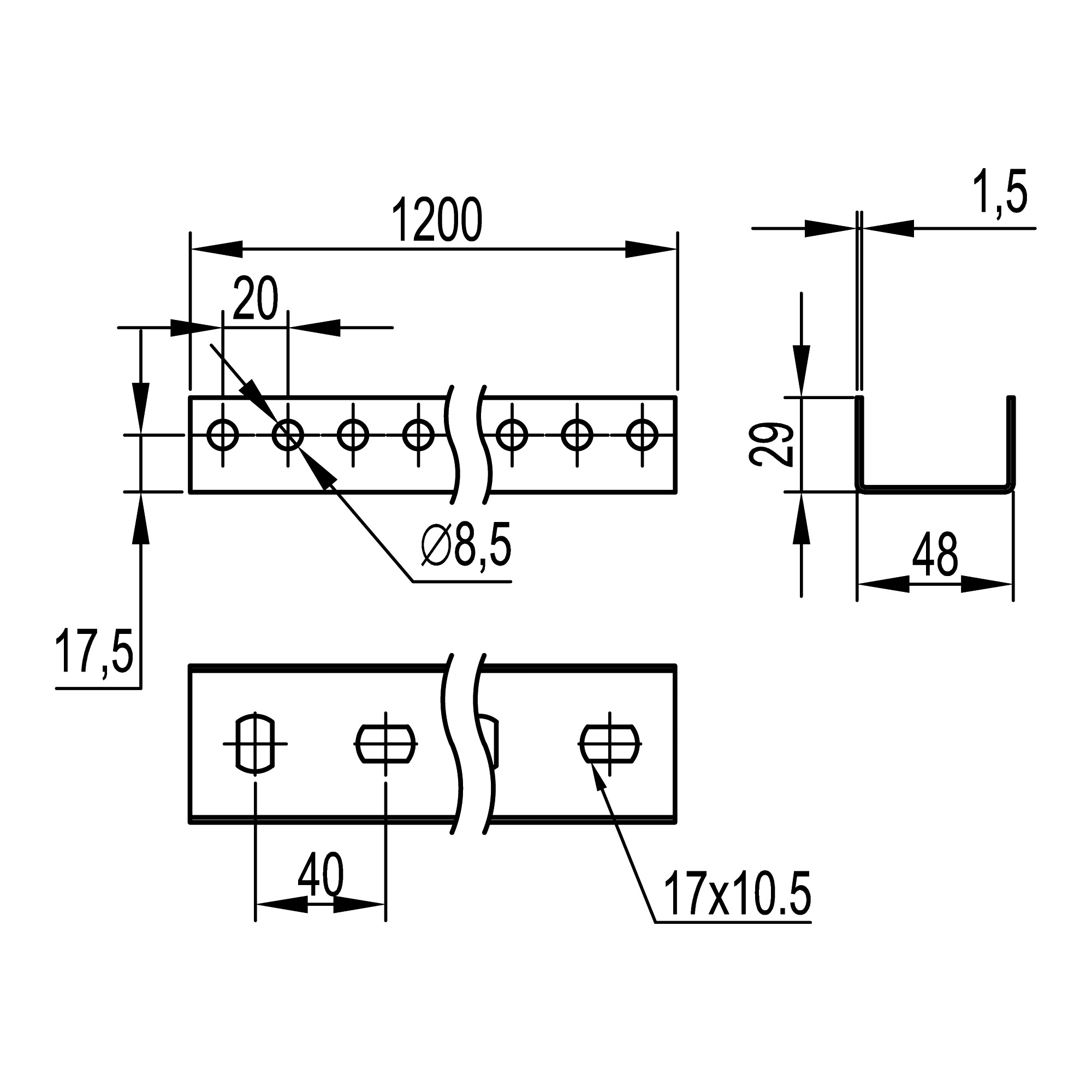 Чертеж BPL2912HDZ