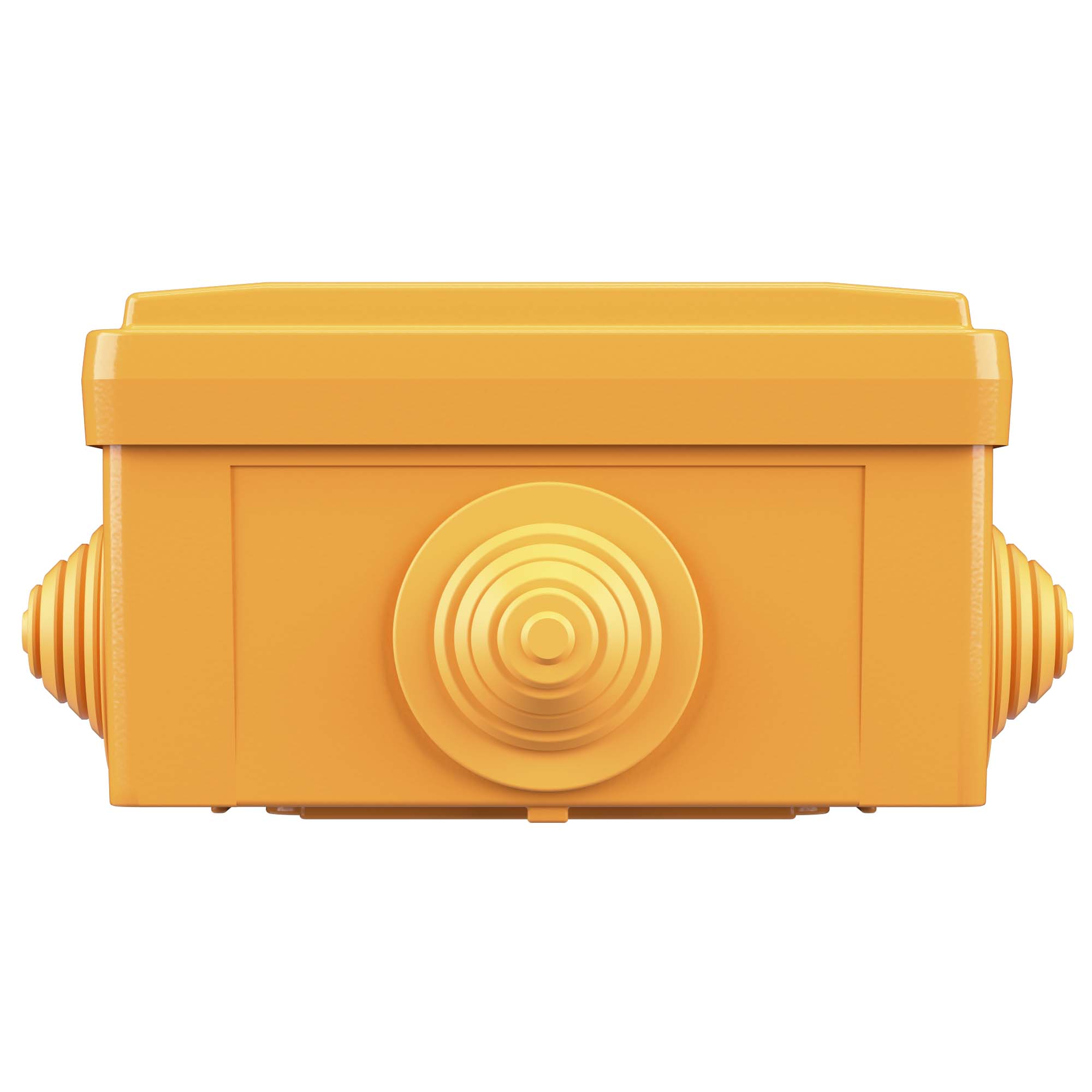 Коробка пластиковая FS с кабельными вводами и клеммниками, IP55, 100х100х50 мм, 4р, 450V, 6A, 4 мм2