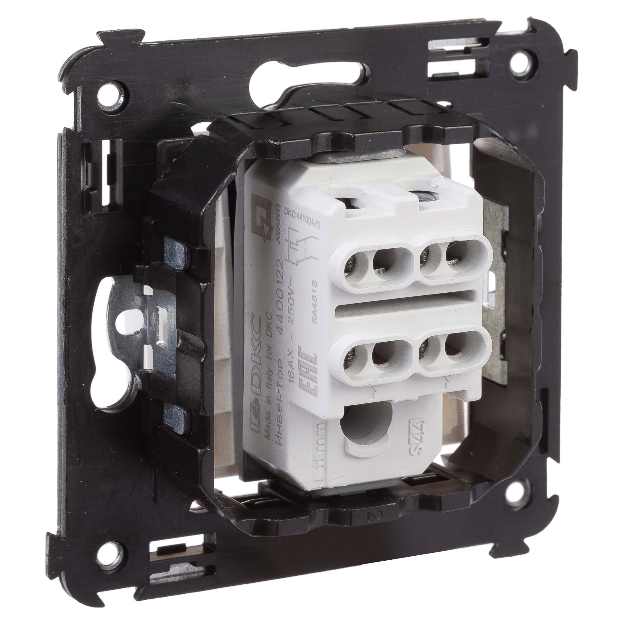 Инвертор одноклавишный в стену, "Avanti", "Белое облако"