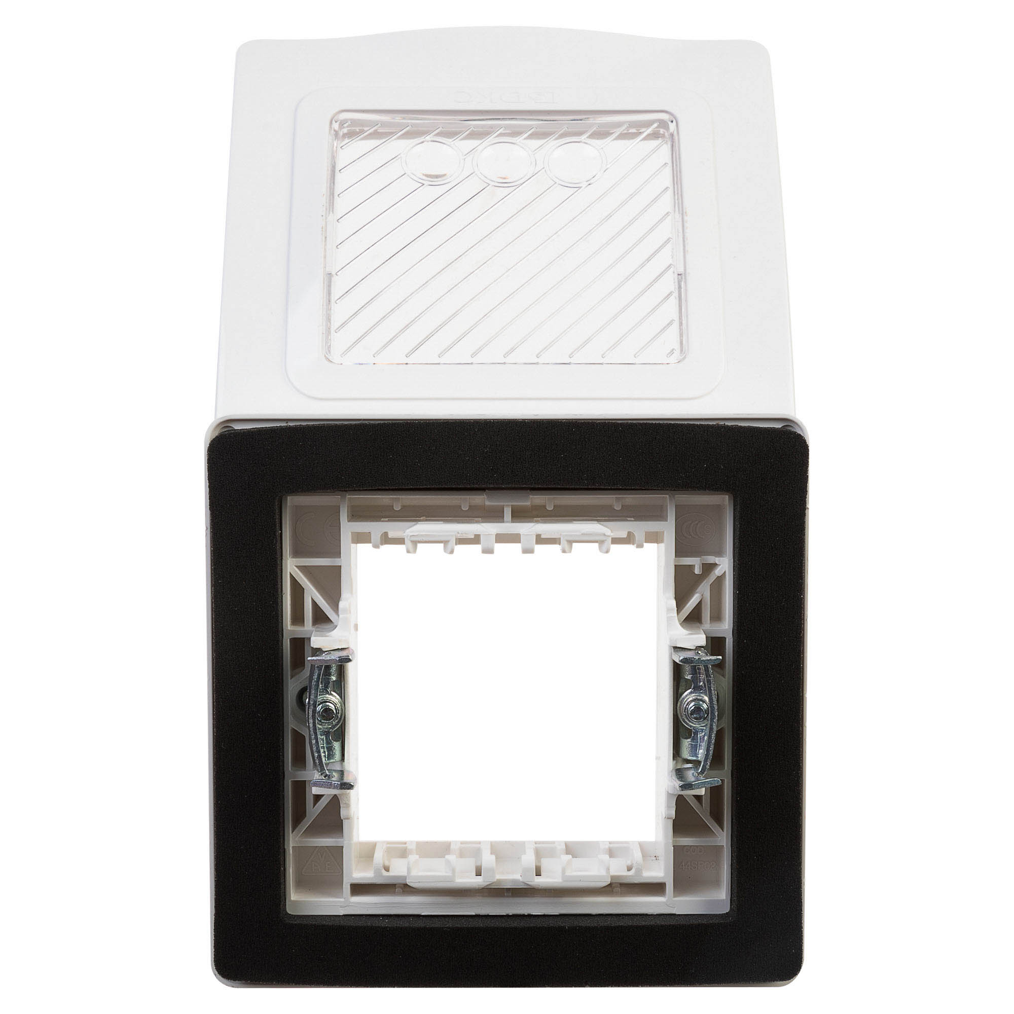 Рамка для монтажа в стену "Avanti", IP55, "Белое облако", 2 модуля