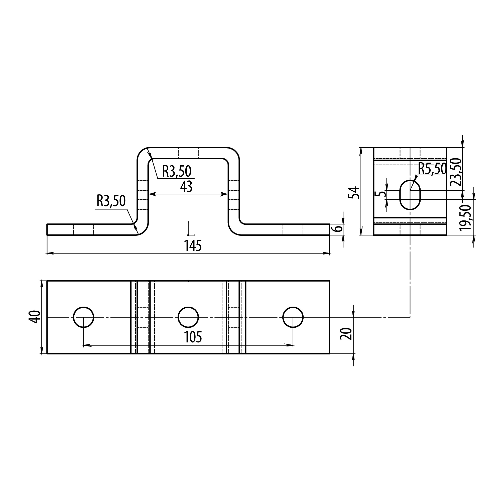 Чертеж BMD1051HDZ