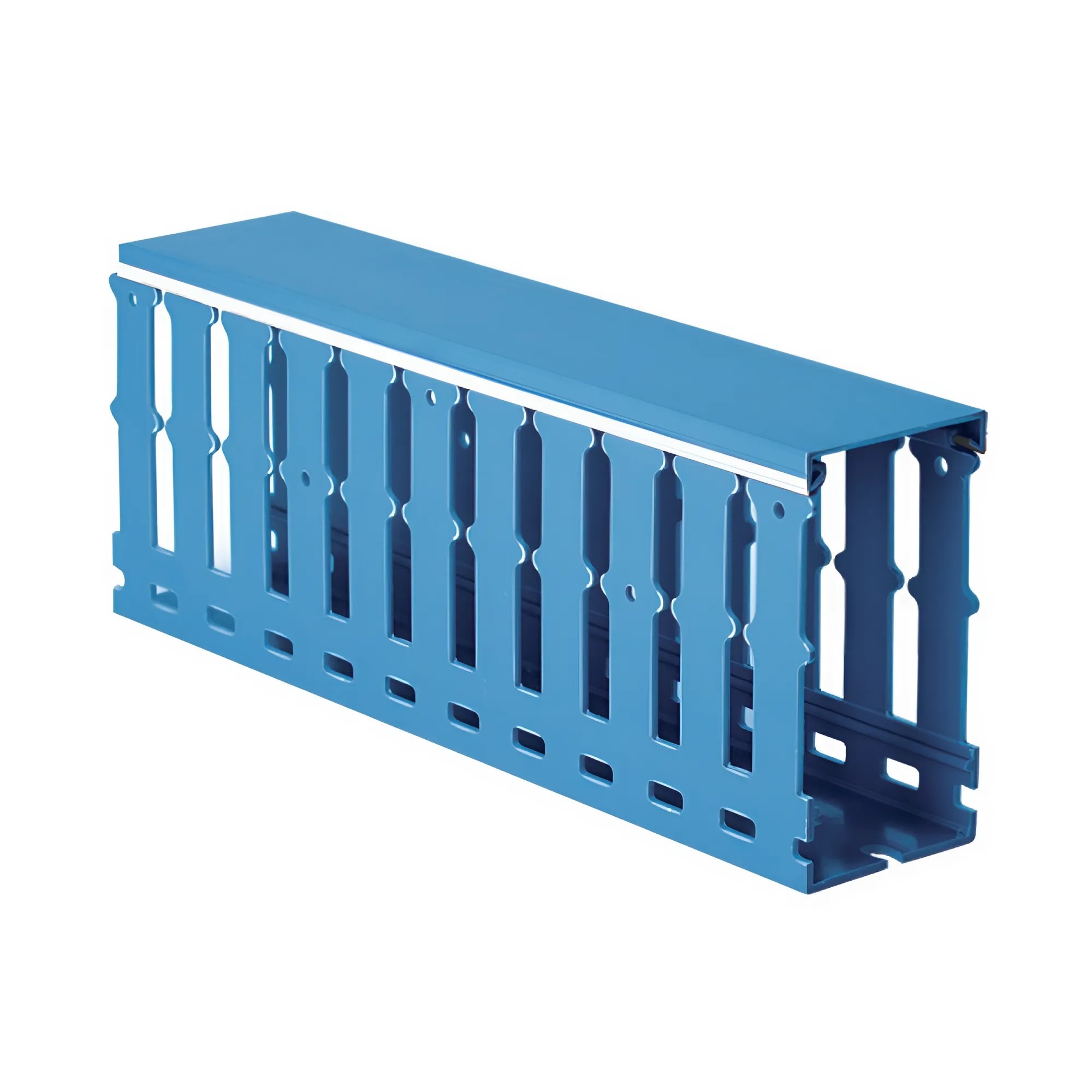 Короб перфорированный, синий RL12 80x60