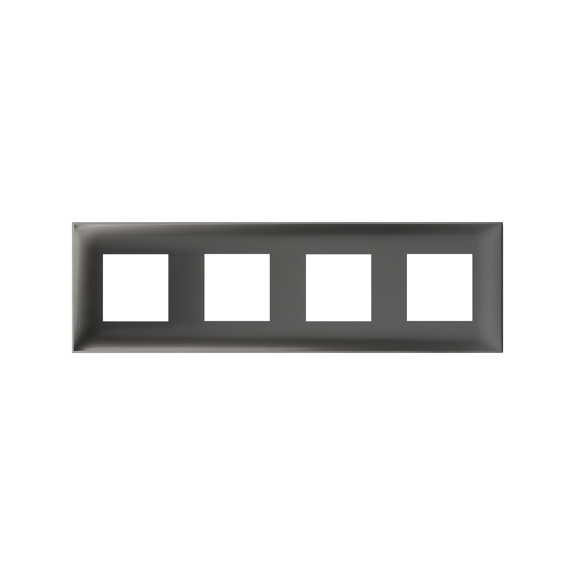 Рамка "Avanti", "Серый жемчуг", 4 поста (8 мод.)