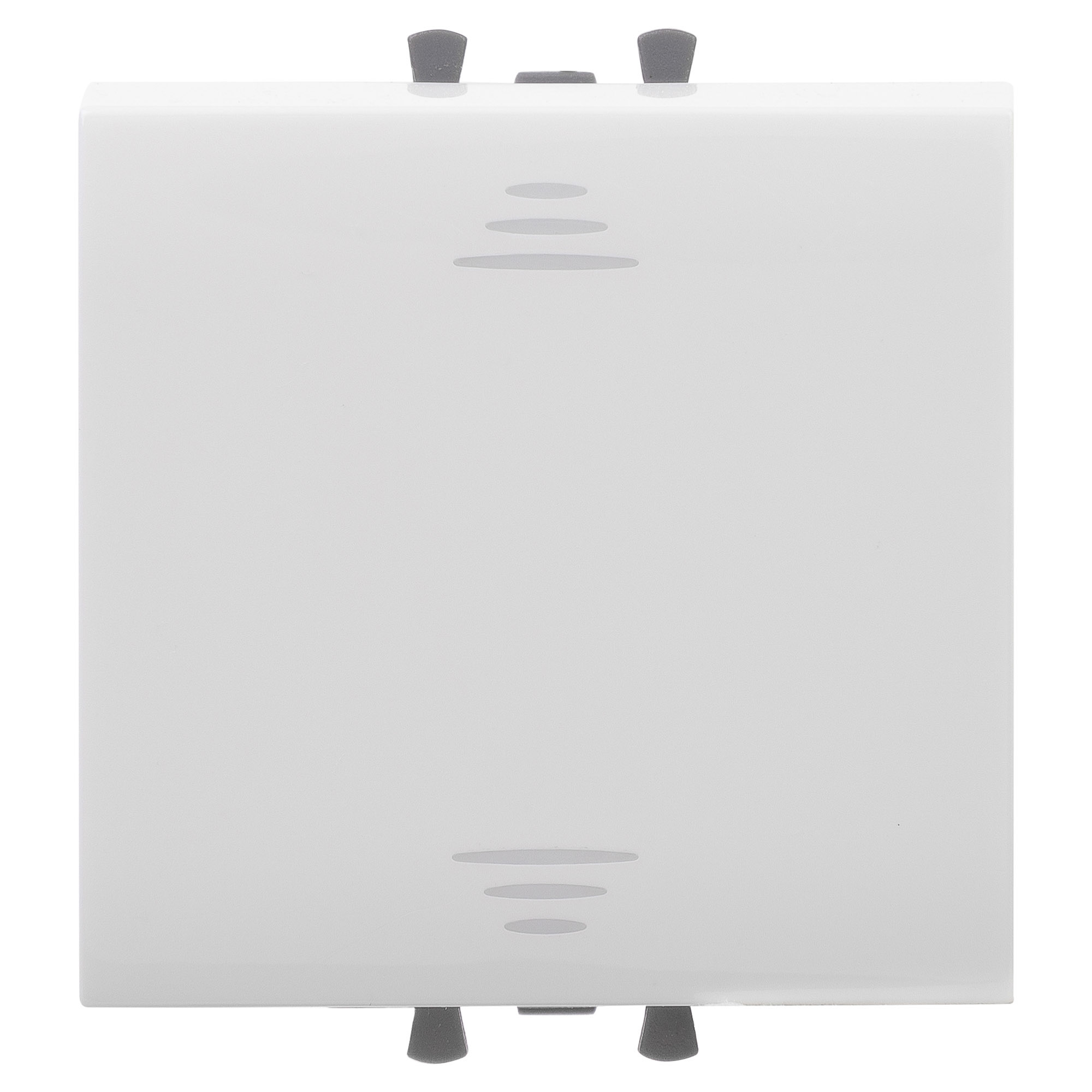 Инвертор одноклавишный модульный, "Avanti", "Белое облако", 2 модуля