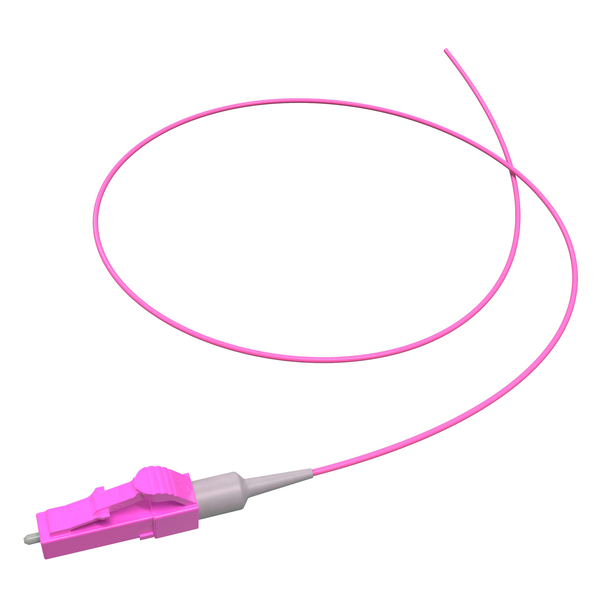 Пигтейл оптический, 50/125 (OM4), LC/UPC, 1.5 м