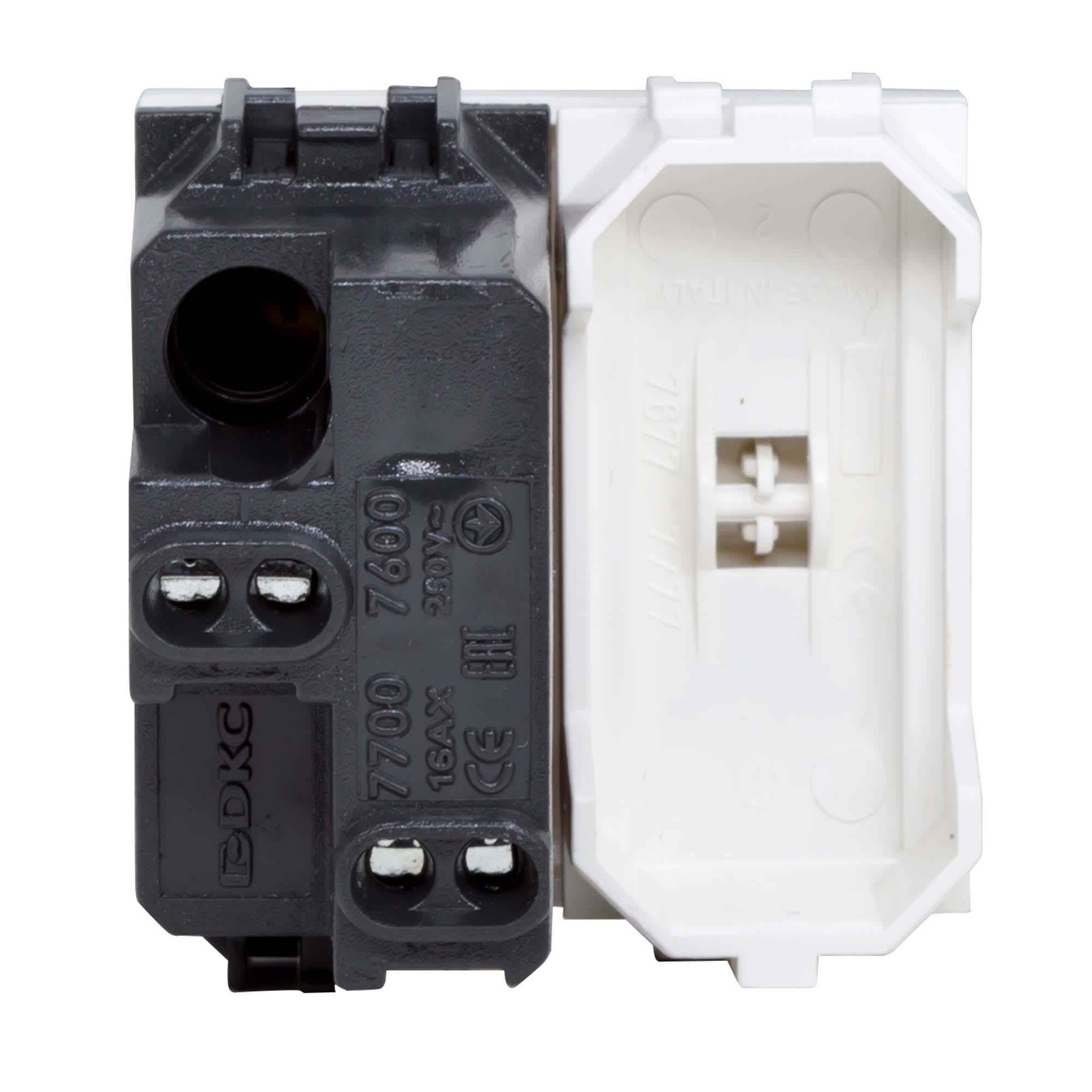 Выключатель, белый, 2мод.