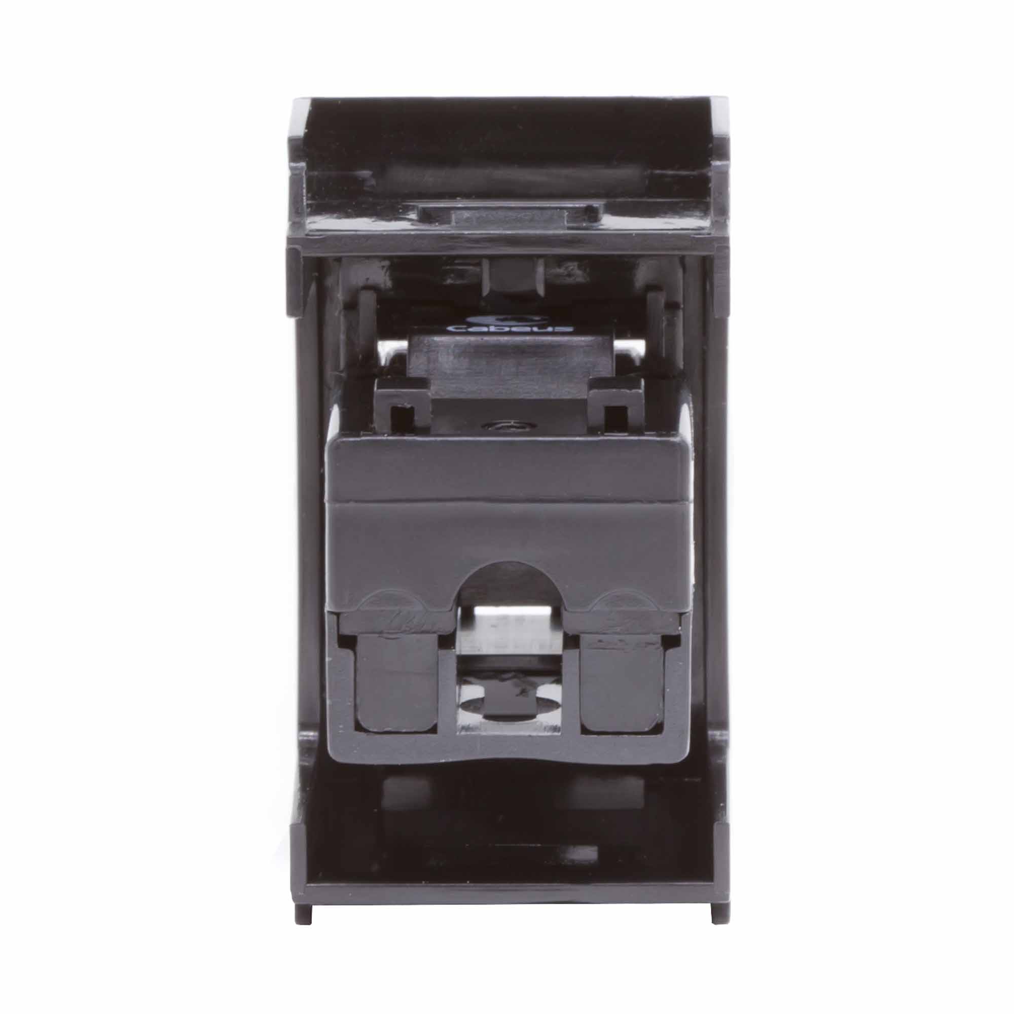 Розетка RJ-45 кат.6,Viva,1 мод.,черн