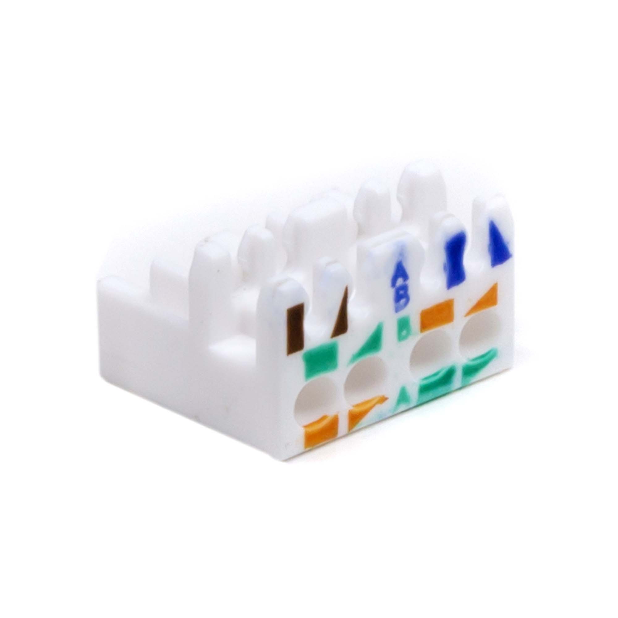 Коннектор полевого монтажа (Tool Less) 8P8C CAT 6A экранированный