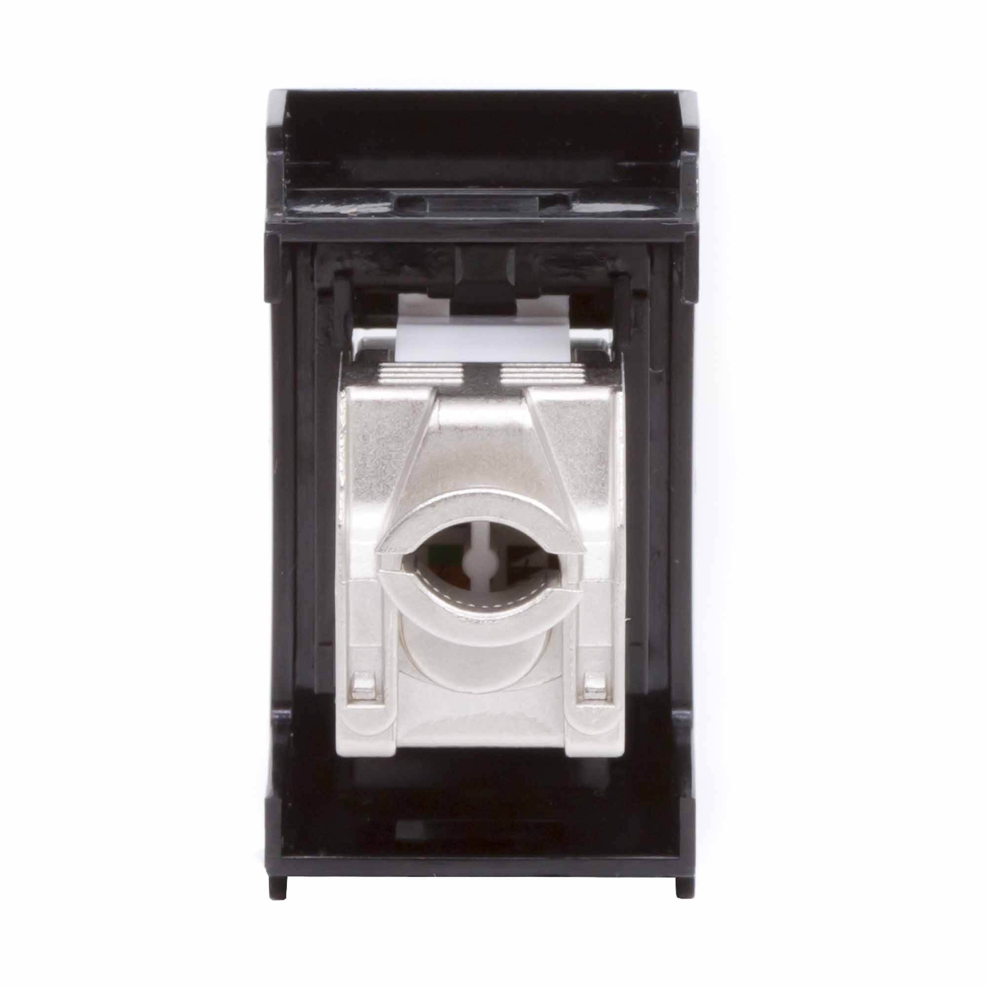 Розетка RJ-45 кат5E,экр,Viva,1 мод.,черн