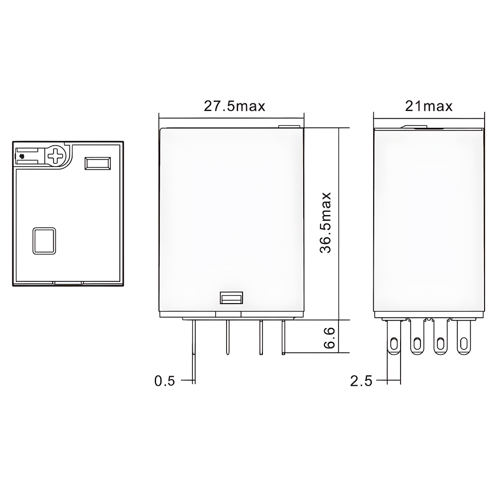 Чертеж IR-230AC-4CO-D