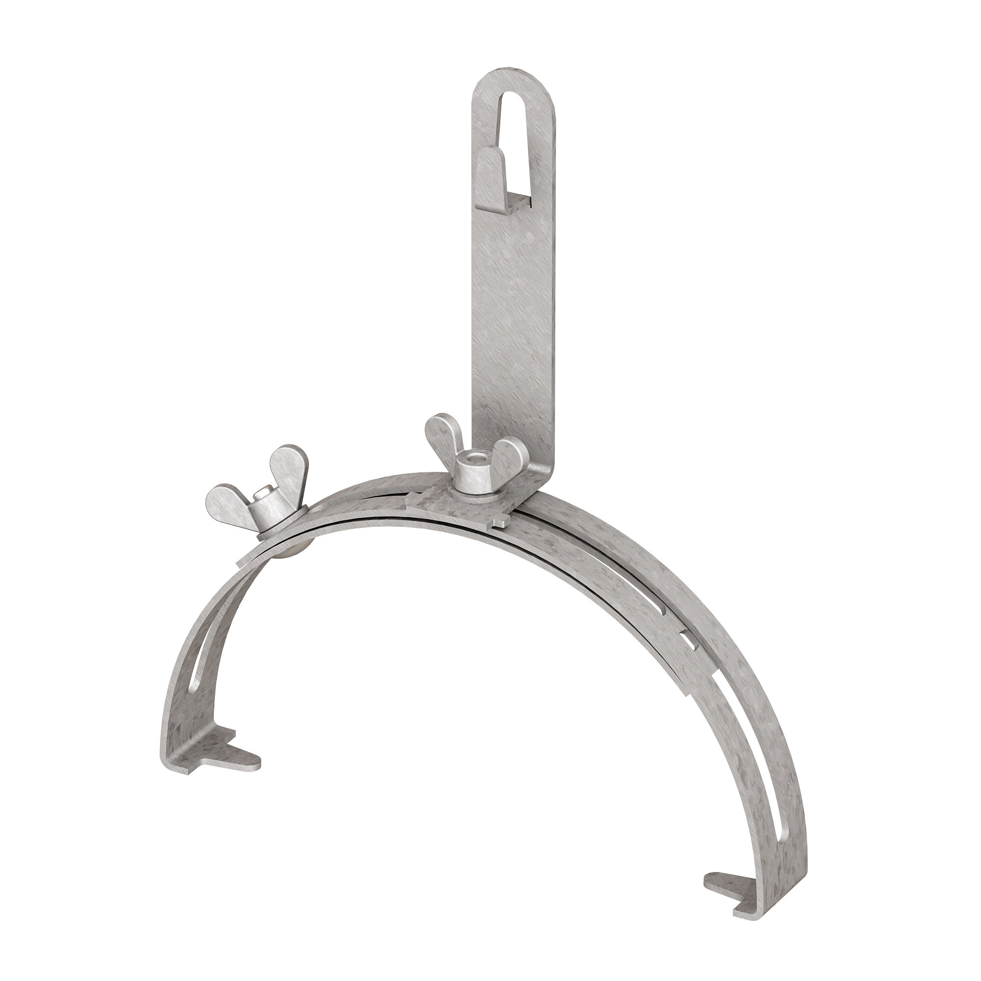 Коньковый регулируемый зажим