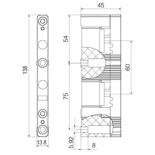 Чертеж R5BBH060152P