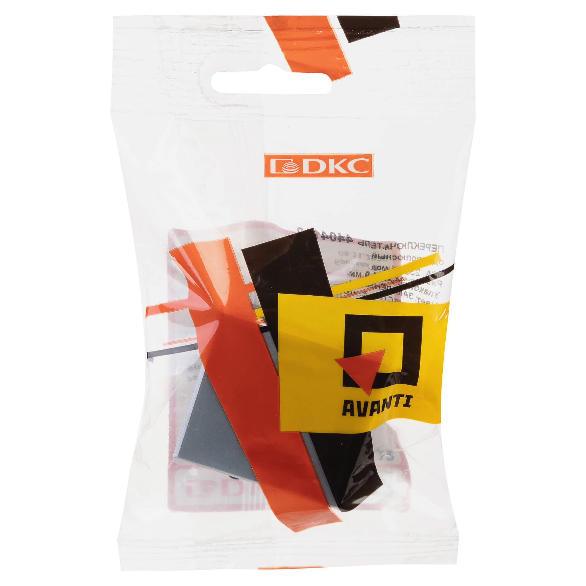 Переключатель одноклавишный модульный, "Avanti", "Закаленная сталь", 2модуля