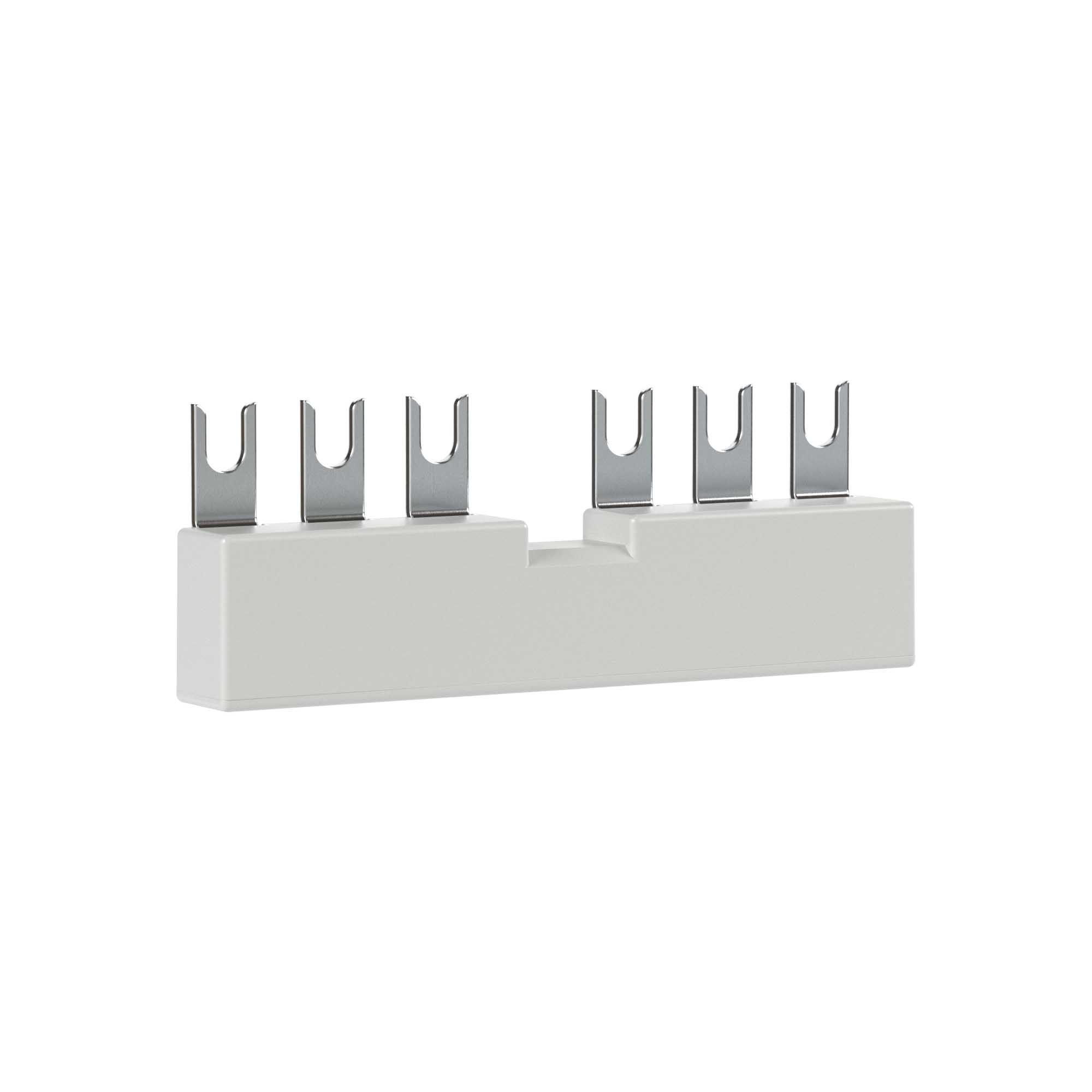 Трехфазная шинная разводка для параллельного соединения 2х автоматических выключателей DMP32 с доп.контактами