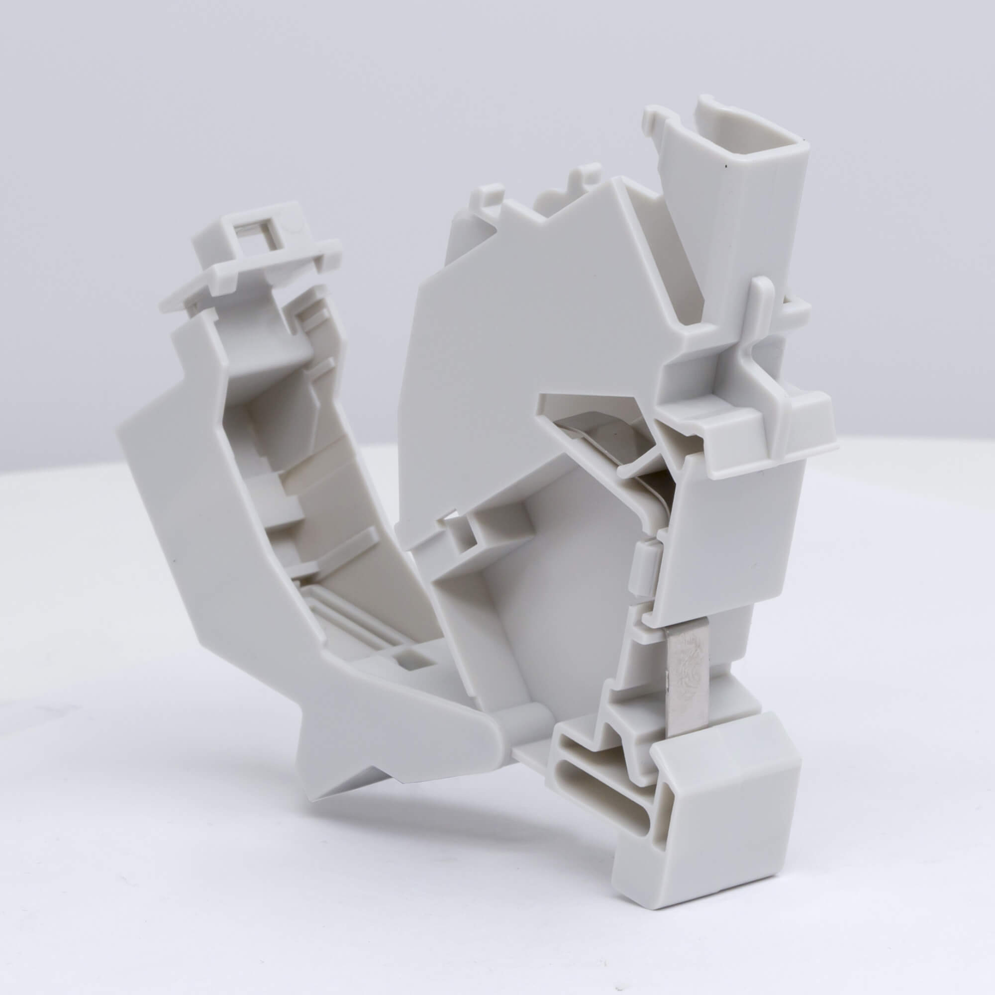 Адаптер на DIN рейку для модулей Keystone