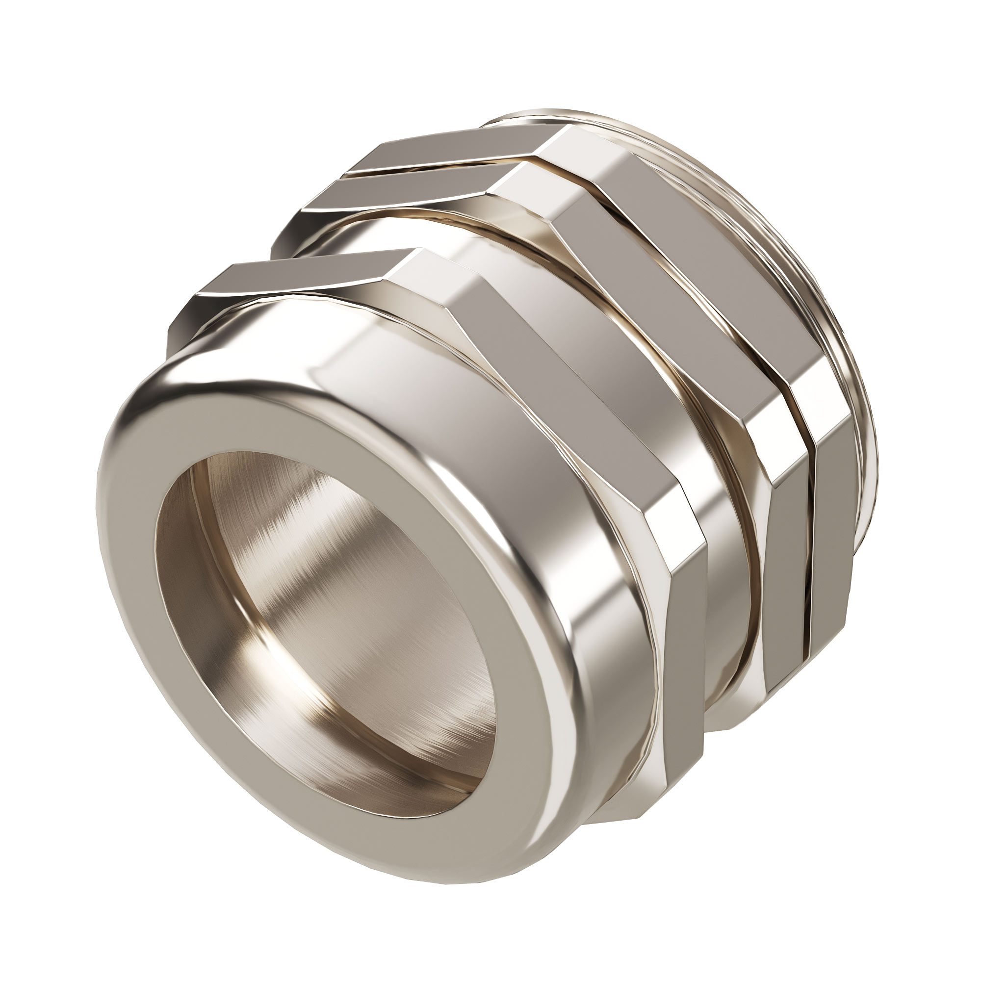 Латунный кабельный ввод М32, IP65, для диаметра кабеля 15-22 мм