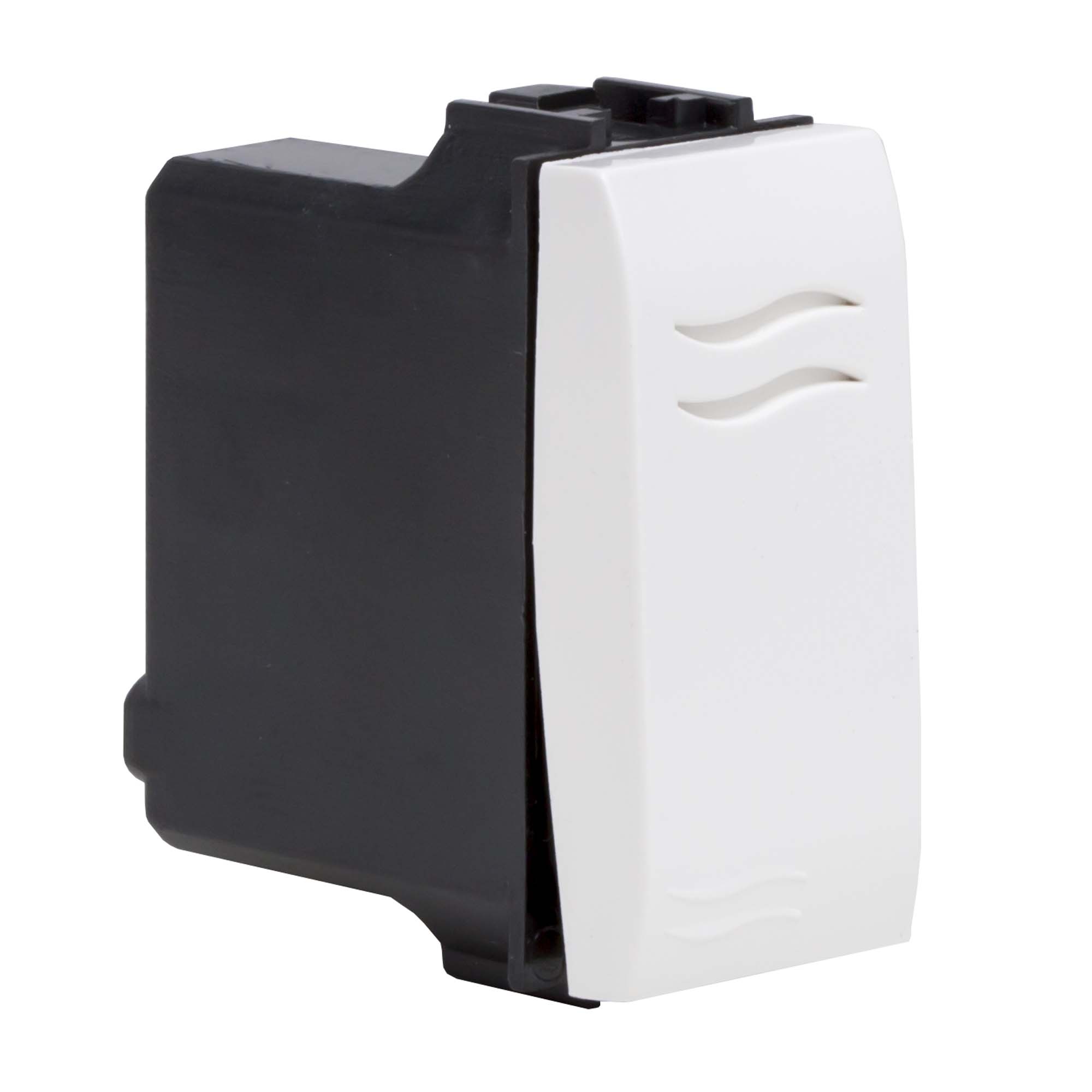 Выключатель, белый, 1мод.