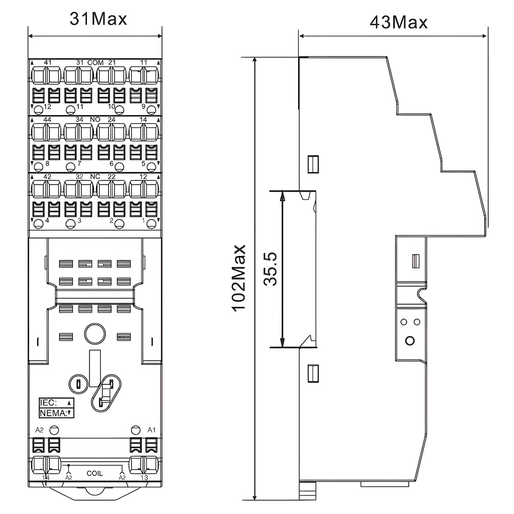 Чертеж IR-B4-PT