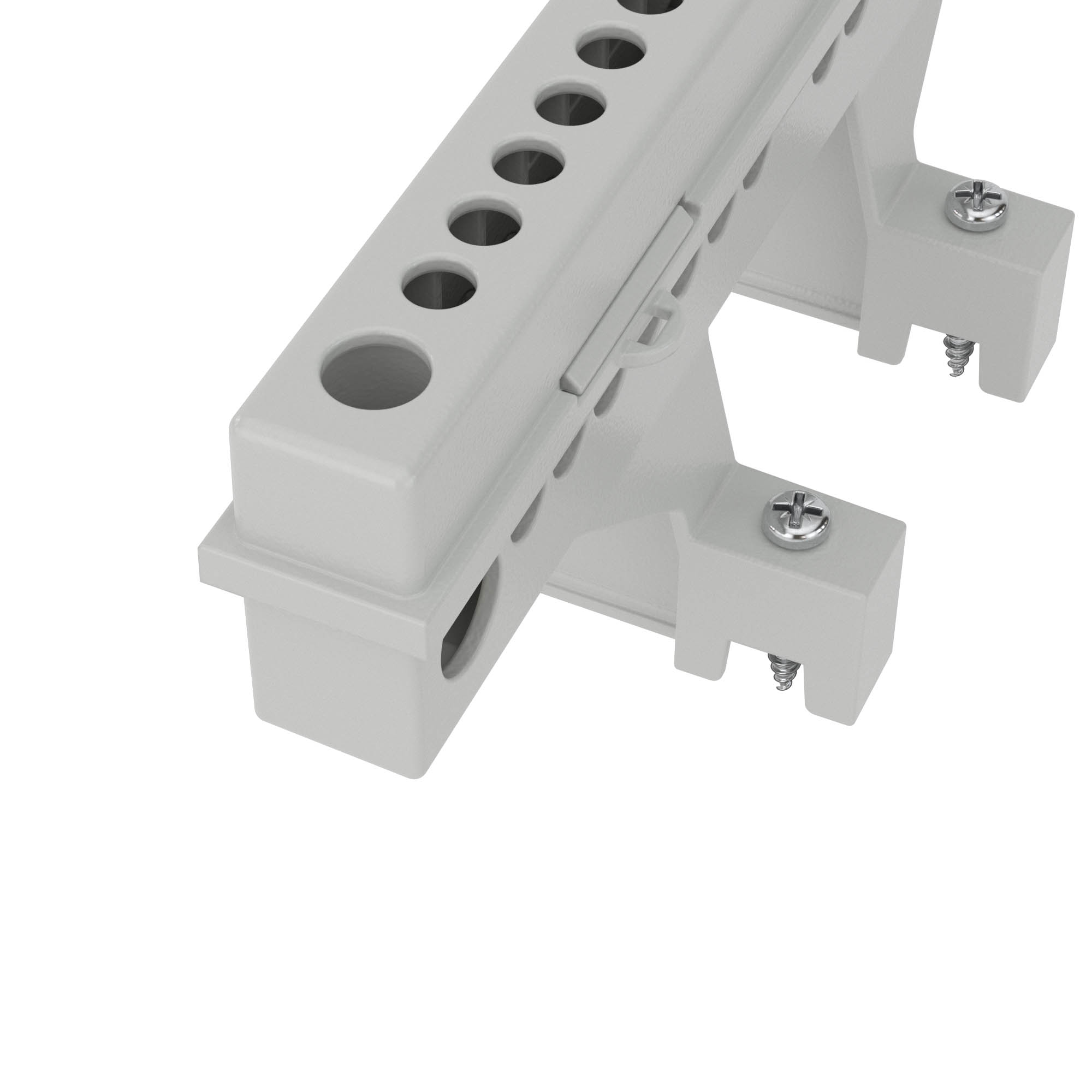 Клеммный блок (2х8мод. + суппорты) в комплекте с крепежом