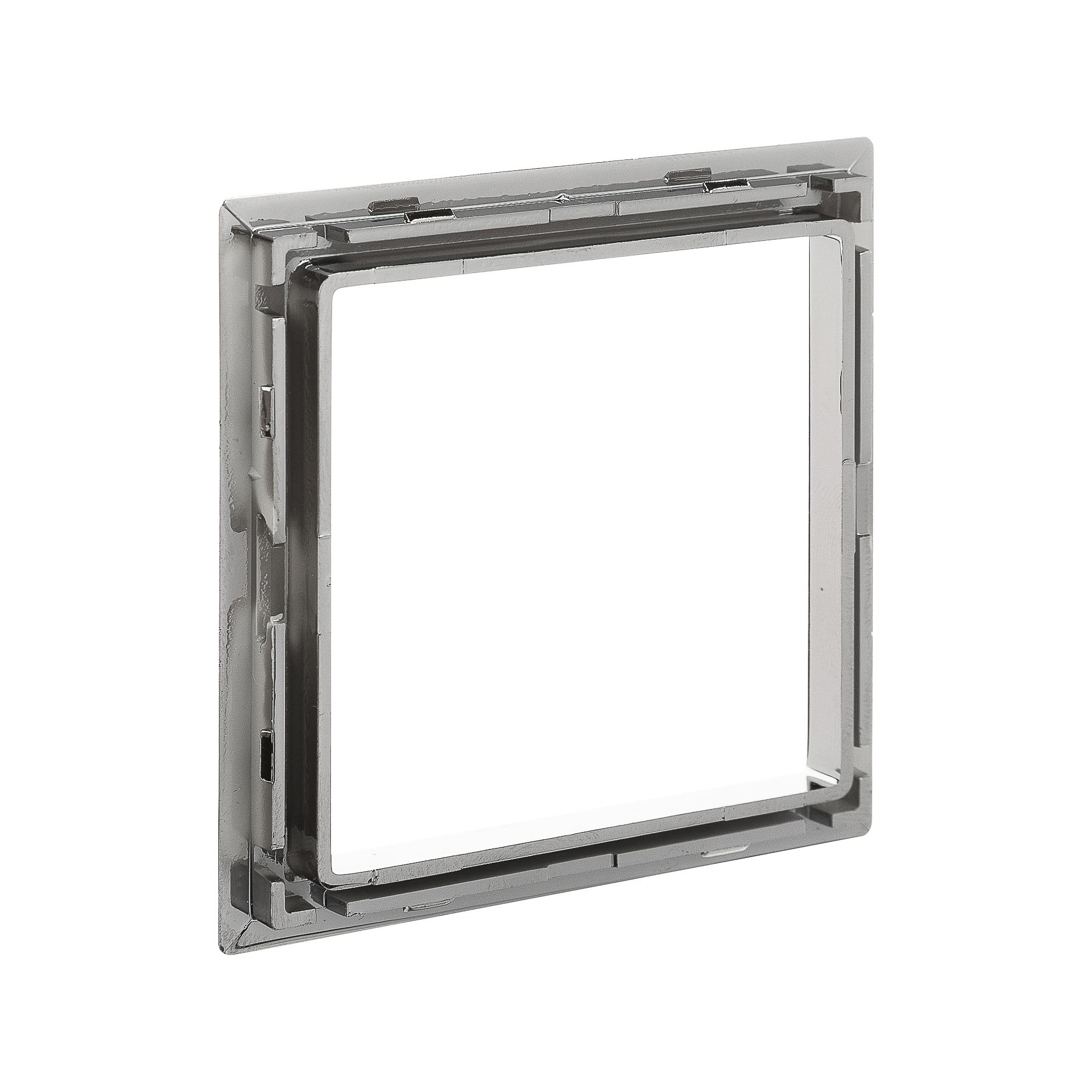 Декоративная вставка для рамок из натуральных материалов Avanti хром, 1 пост (2 мод.)