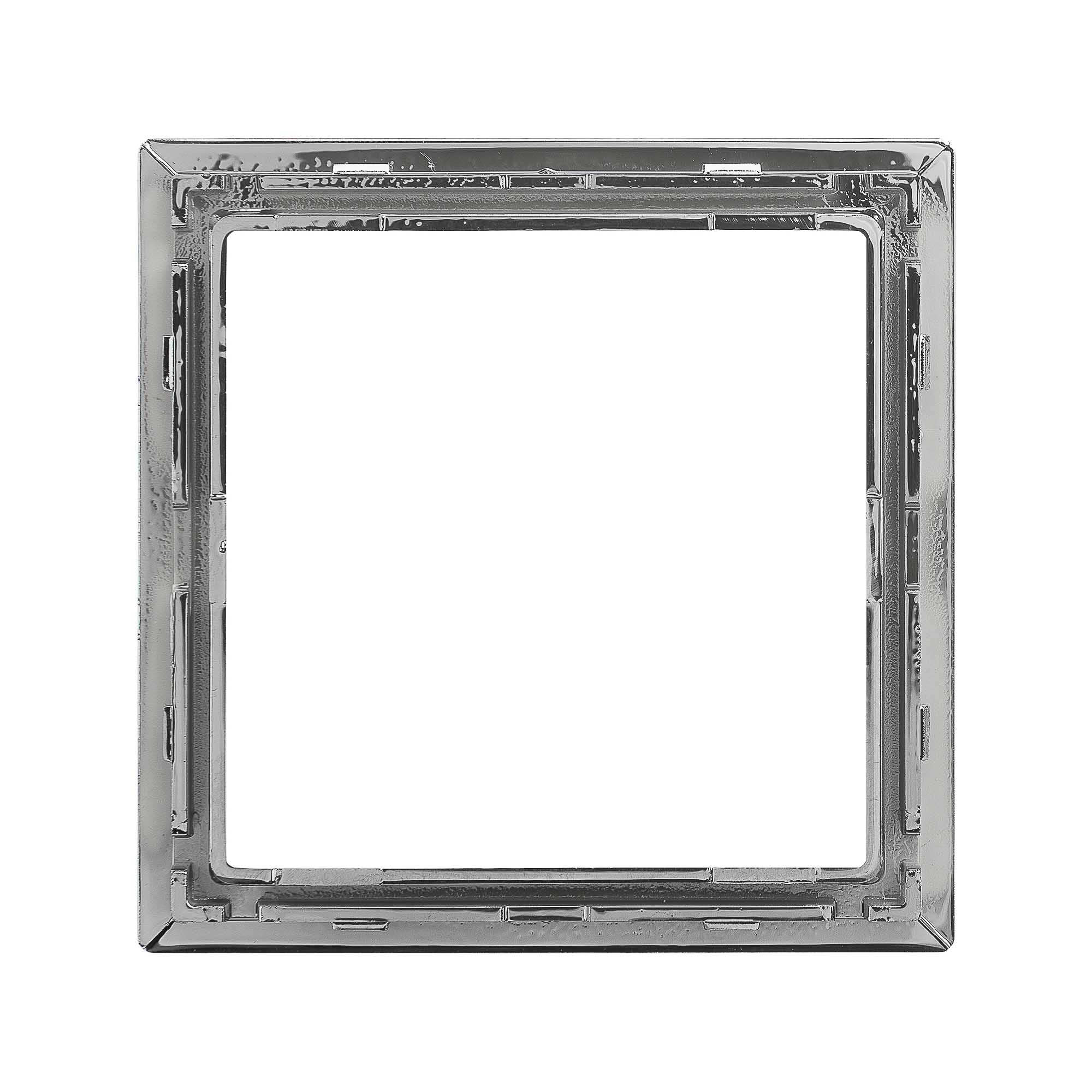 Декоративная вставка для рамок из натуральных материалов Avanti хром, 1 пост (2 мод.)