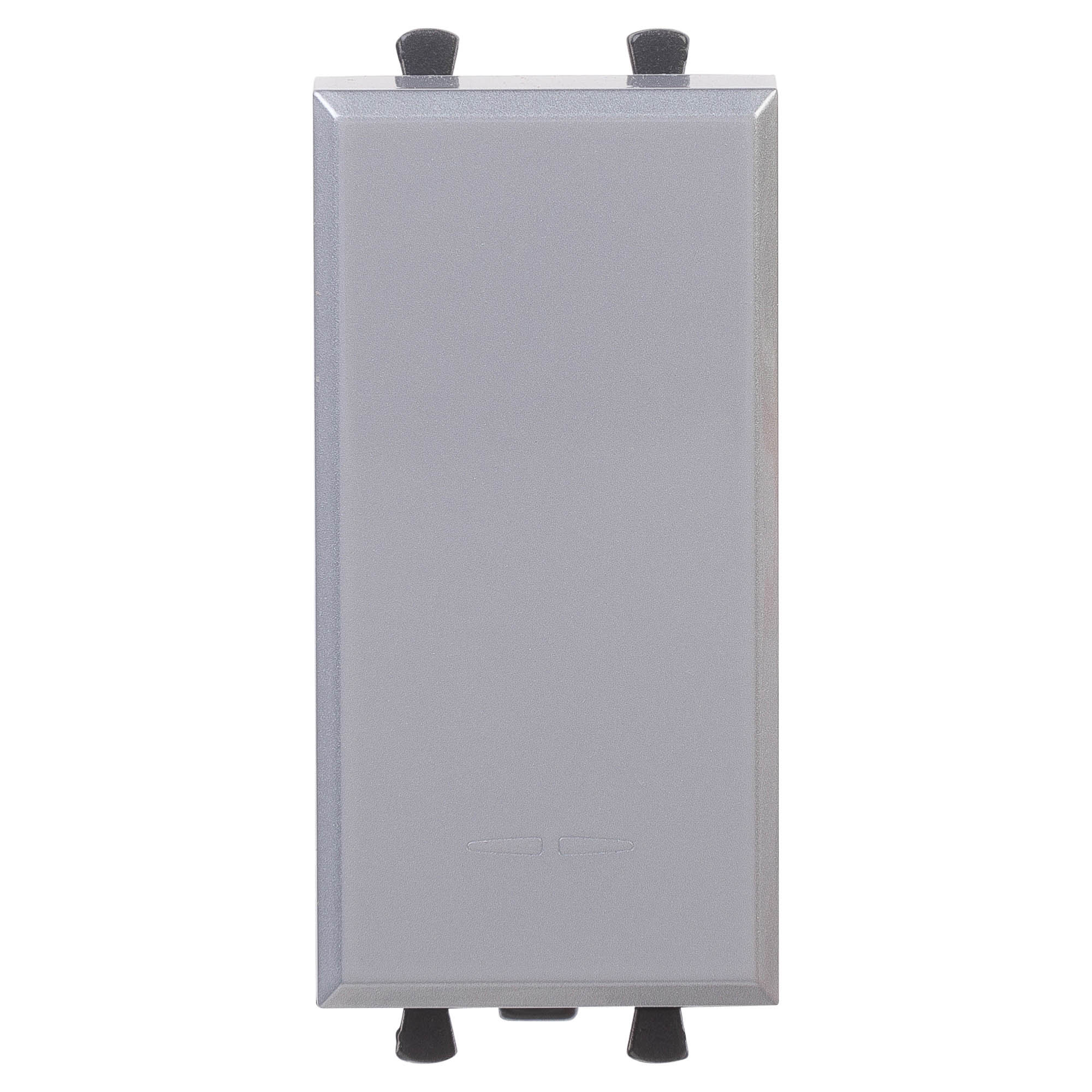 Переключатель модульный, "Avanti", "Закаленная сталь", 1 модуль