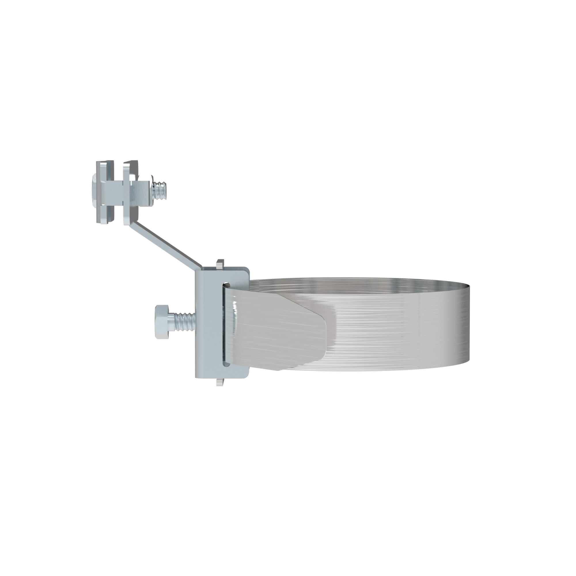 Хомут на металлические трубы, D20-80 мм