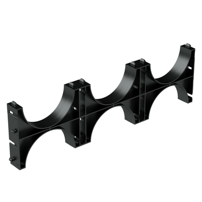 Держатель расстояния (кластер) для двустенных труб, д.90мм, тройной