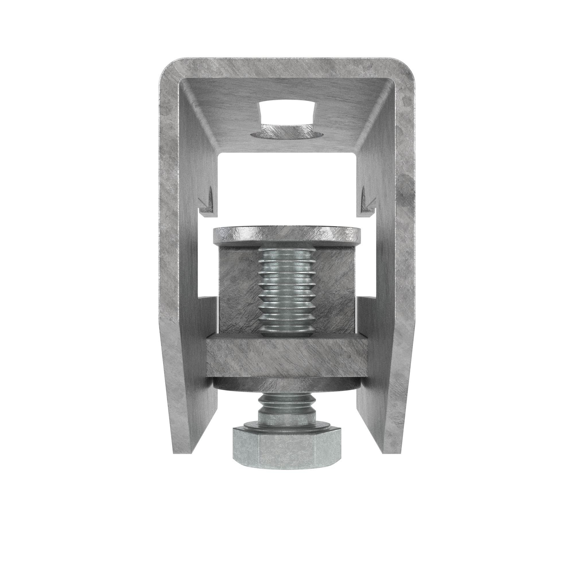 Скоба-держатель полосы с болтом