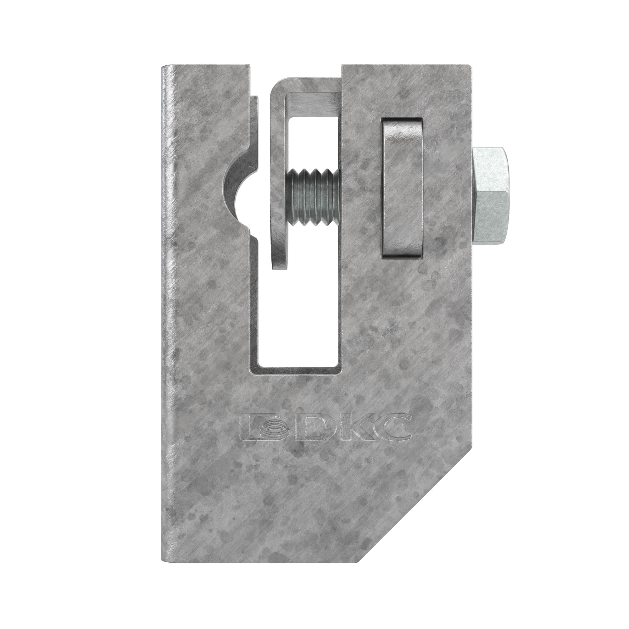 Скоба-держатель полосы с болтом