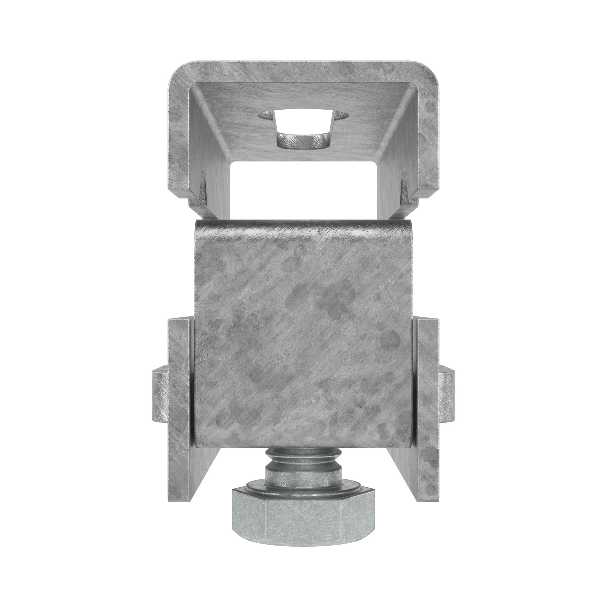 Скоба-держатель полосы с болтом