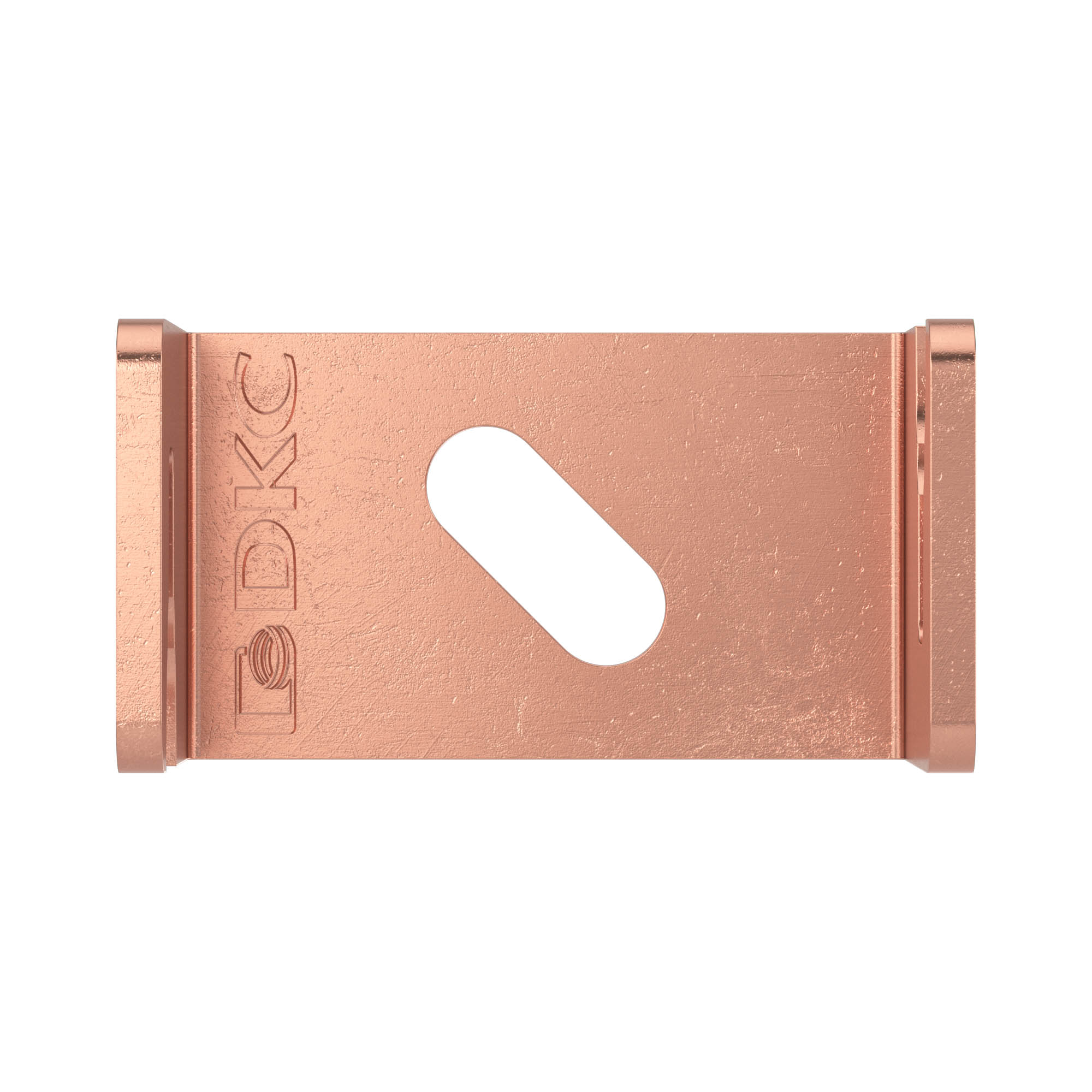 Скоба-держатель, 47 мм, медь