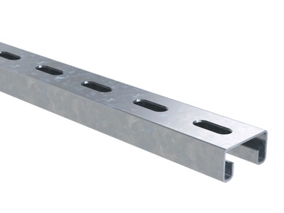 С-образный профиль 41х21, L400, толщ.1,5 мм, горячеоцинкованный