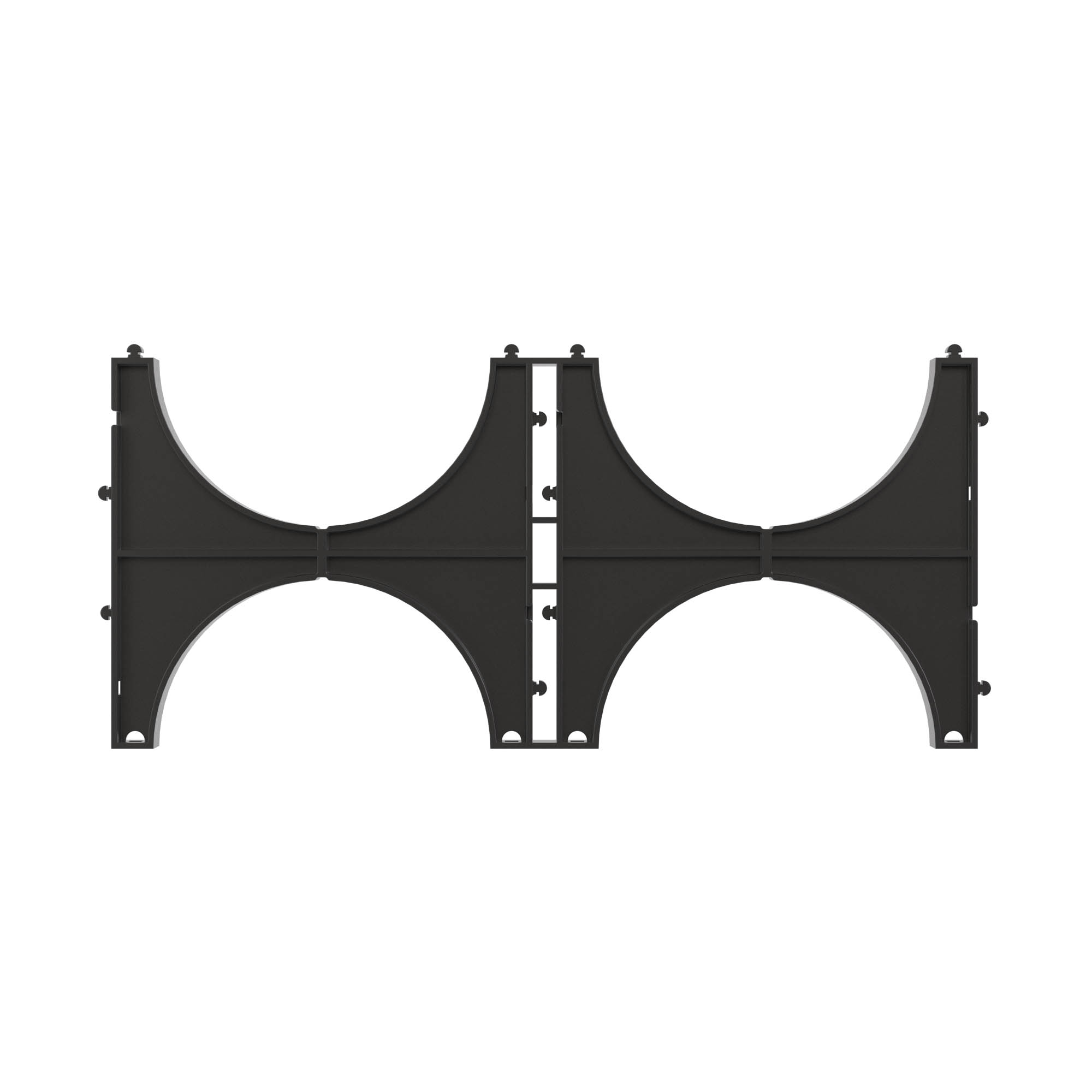 Держатель расстояния (кластер) для двустенных труб, д.110мм, двойной