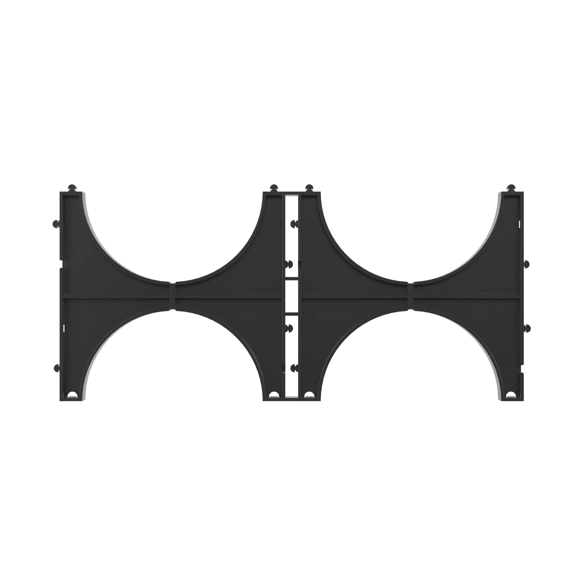 Держатель расстояния (кластер) для двустенных труб, д.110мм, двойной