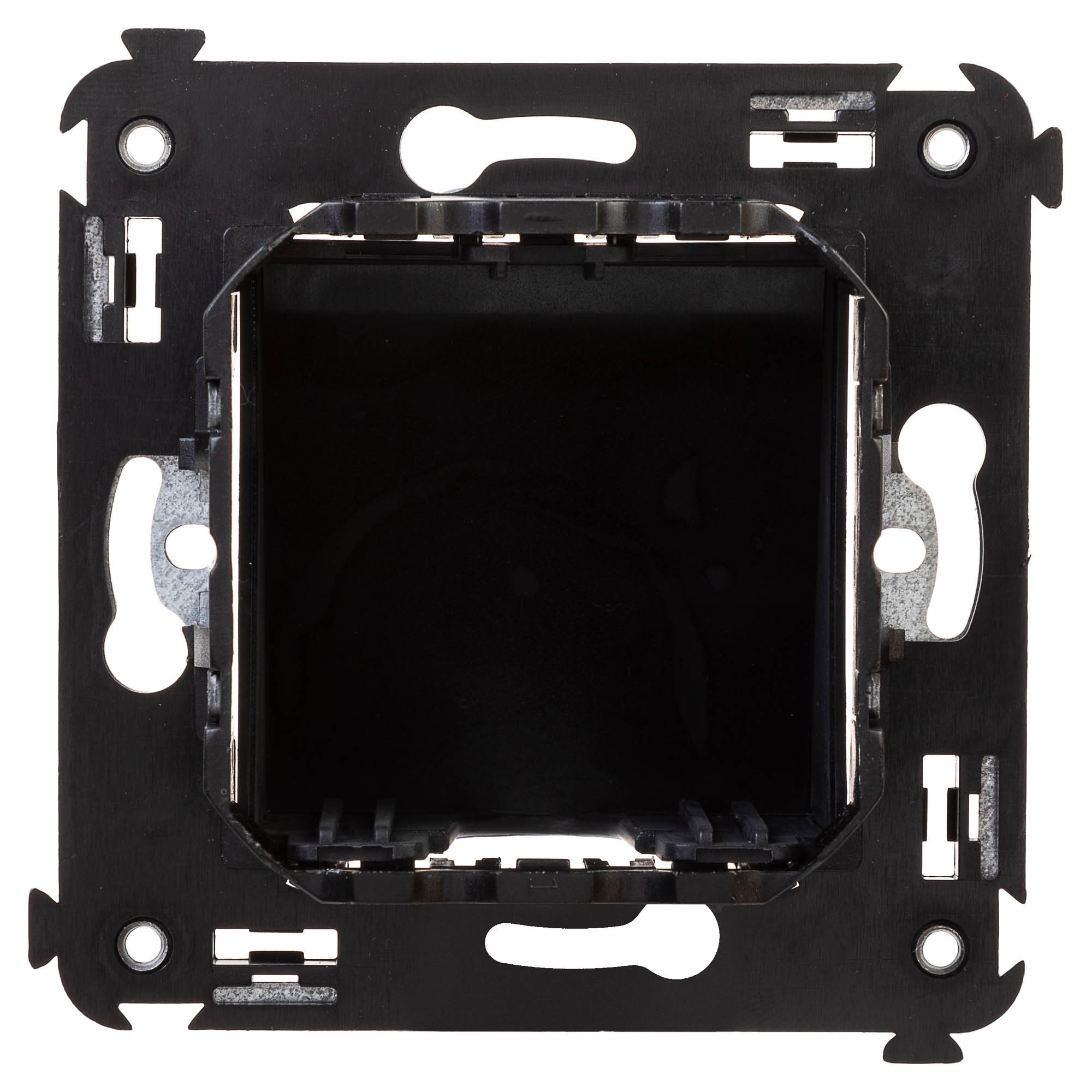 Вывод кабеля из стены "Avanti", "Черный матовый"