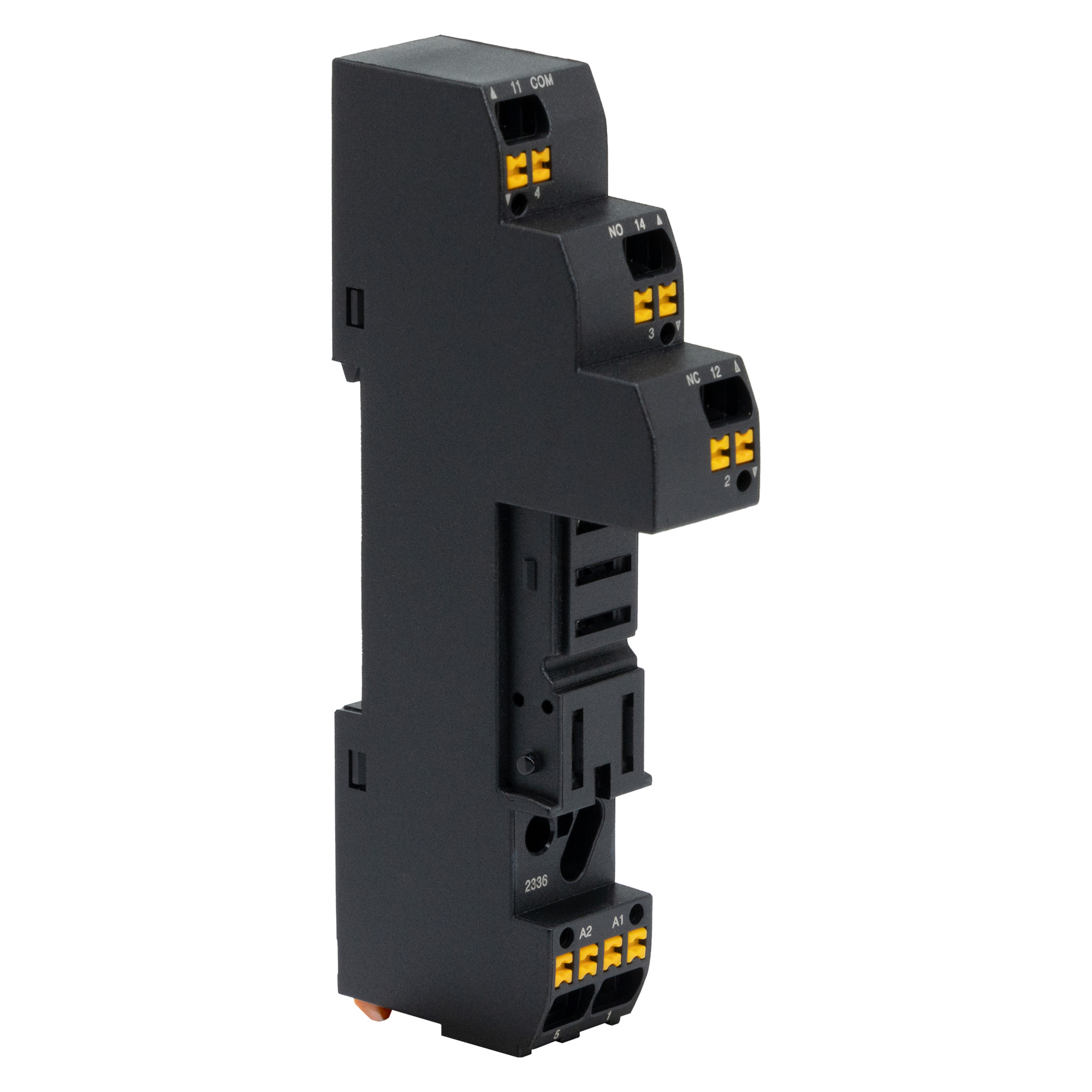 Колодка c клеммами push-in для реле на 1 группу контактов