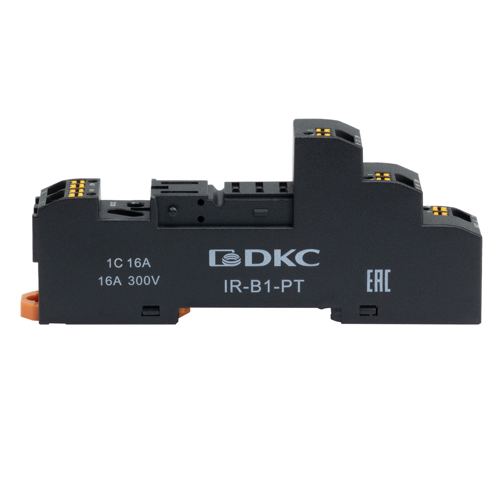 Колодка c клеммами push-in для реле на 1 группу контактов