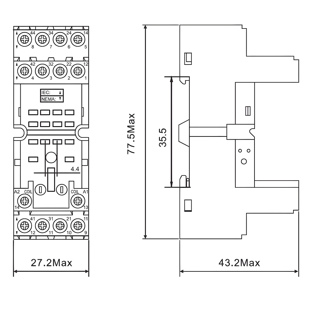 Чертеж IR-B4-SC-1