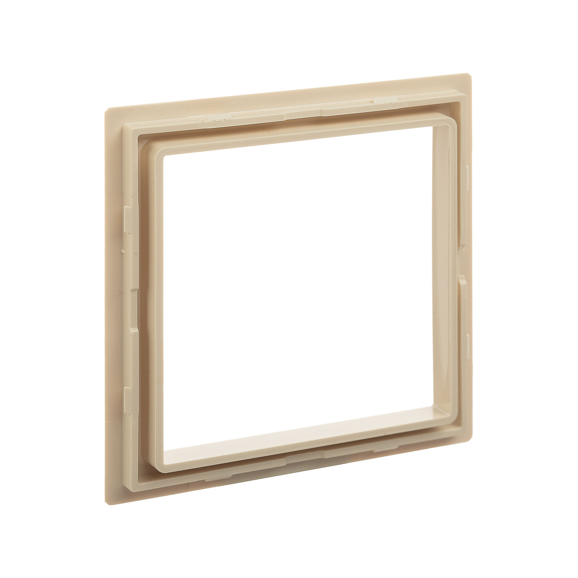 Декоративная вставка для металлических рамок "Avanti", бежевая, 1 пост (2 мод.)