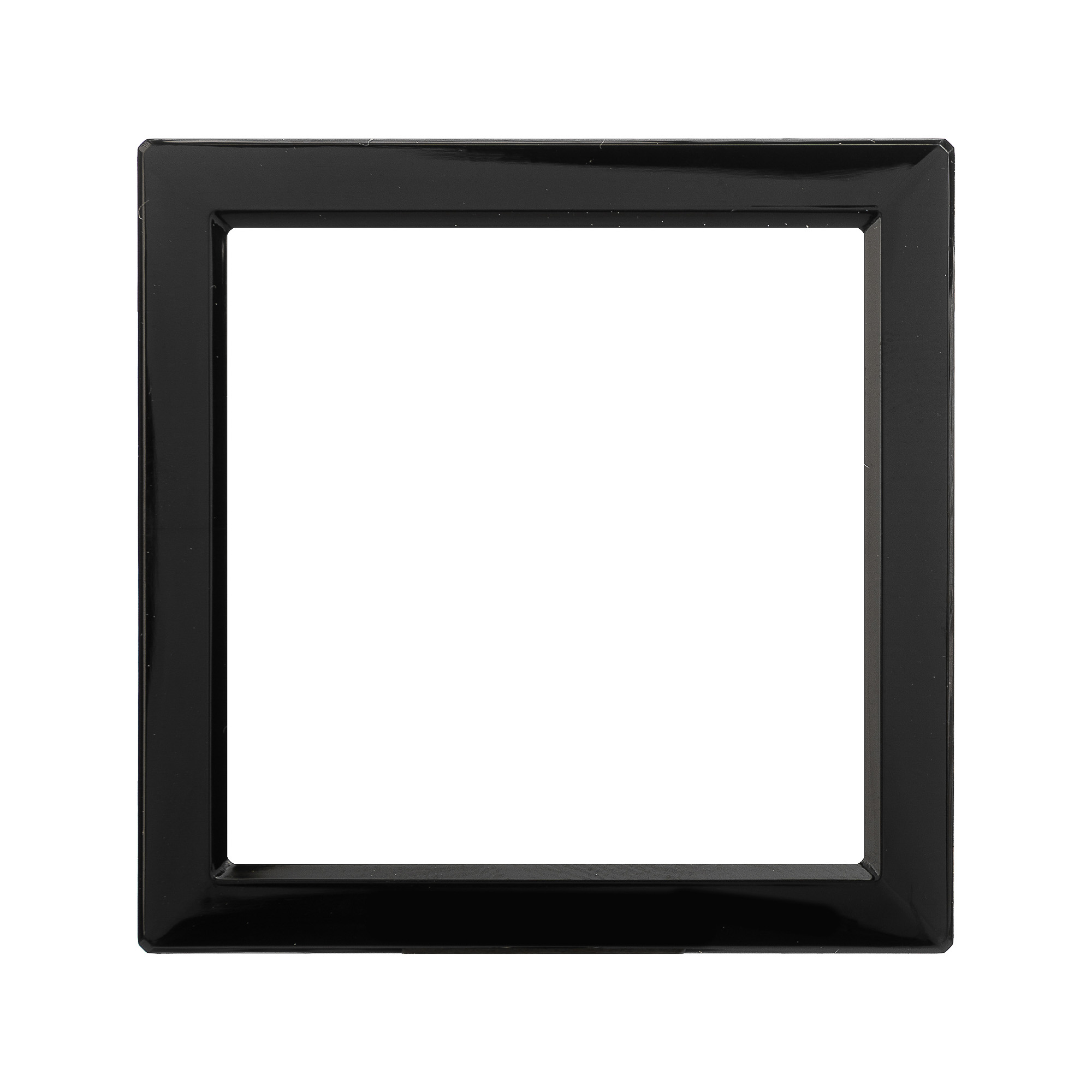 Декоративная вставка для металлических рамок Avanti черная, 1 пост (2 мод.)