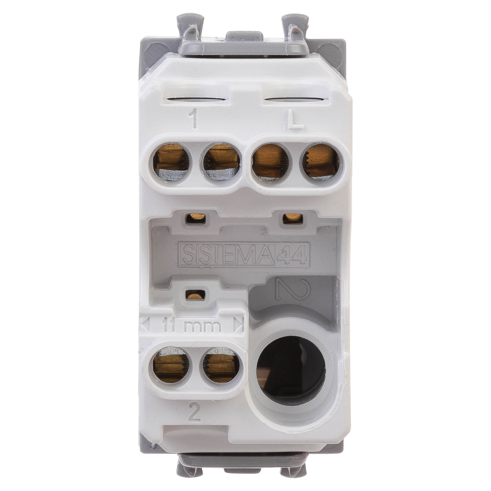 Переключатель модульный, "Avanti", "Белое облако", 1 модуль