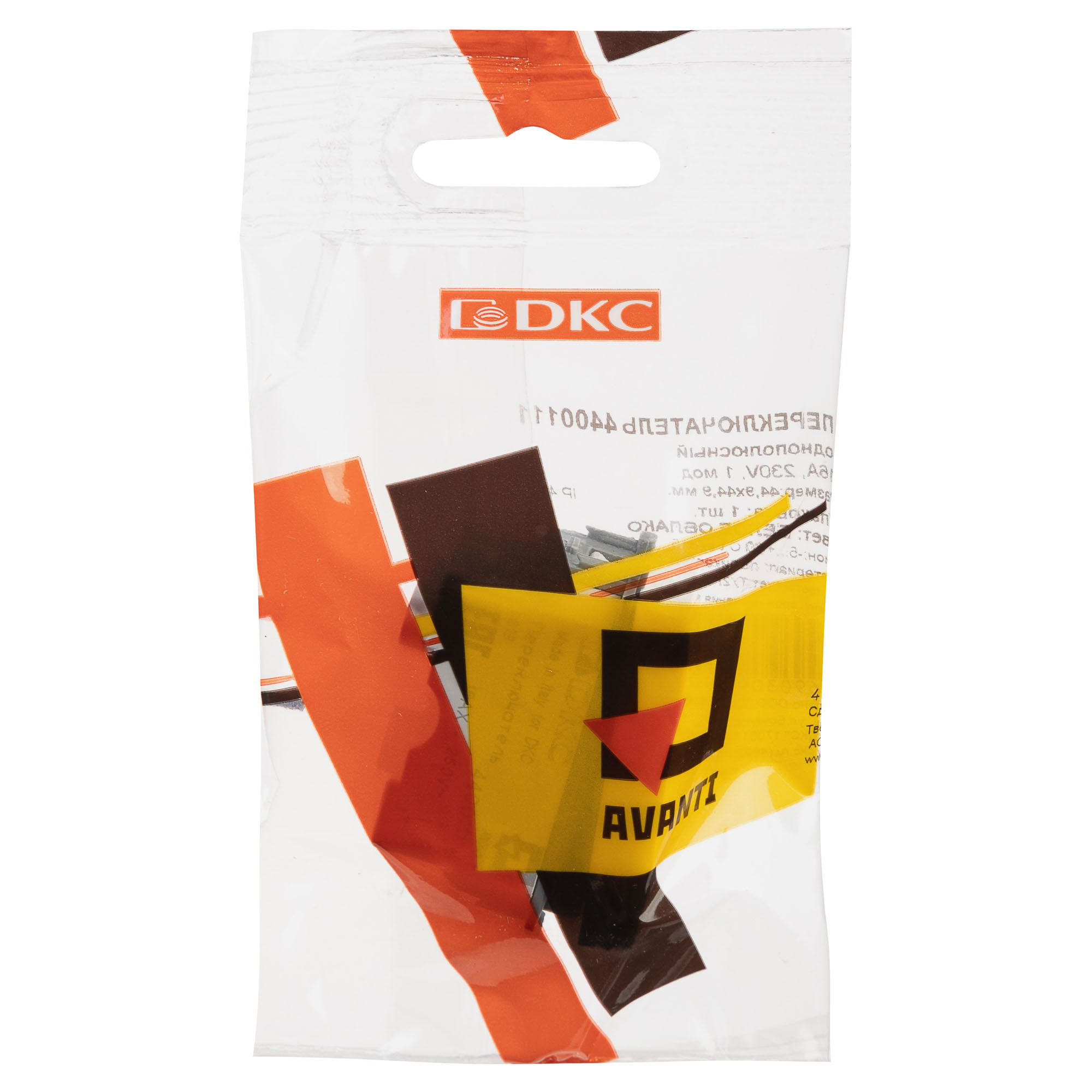 Переключатель модульный, "Avanti", "Белое облако", 1 модуль