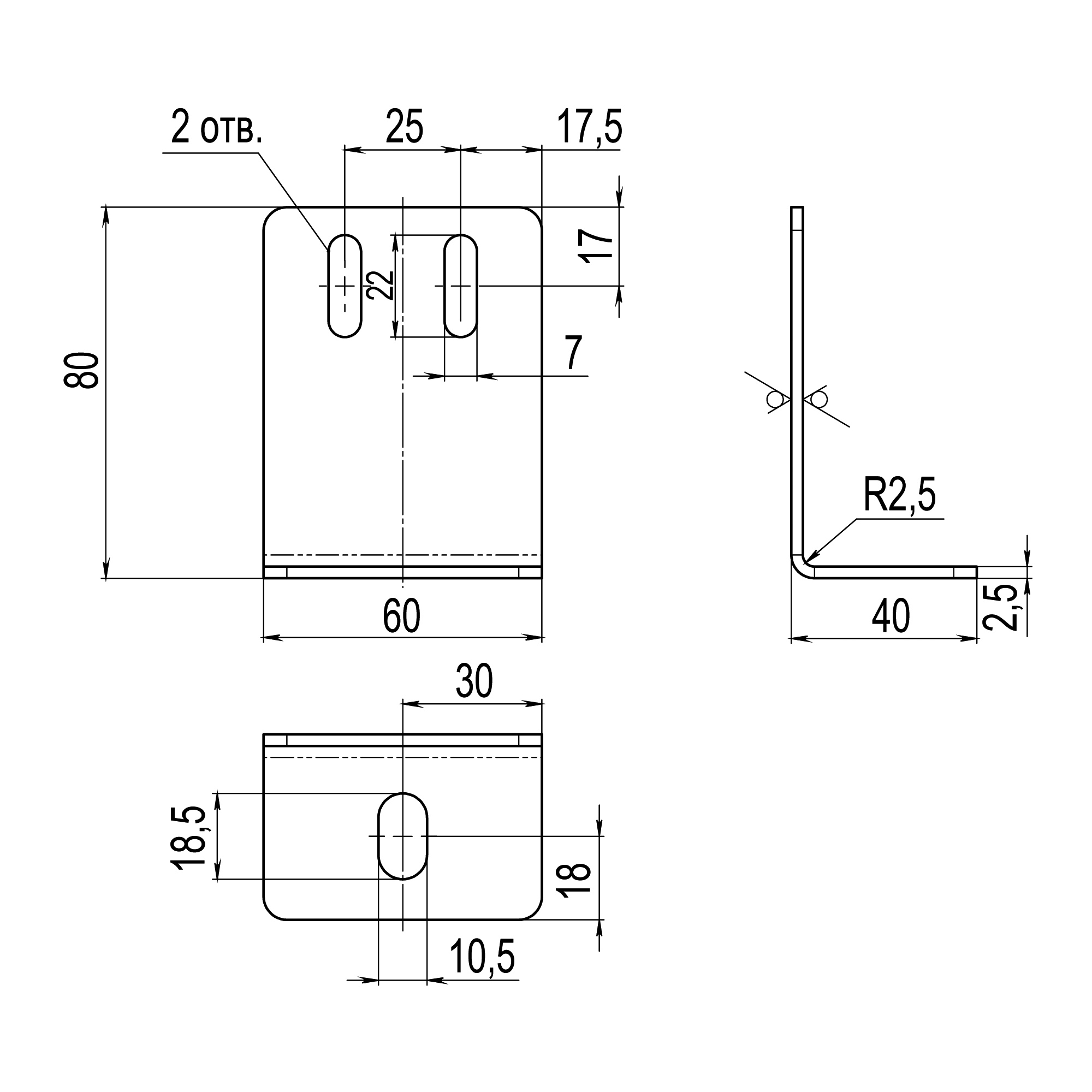 Чертеж UGB100HDZL