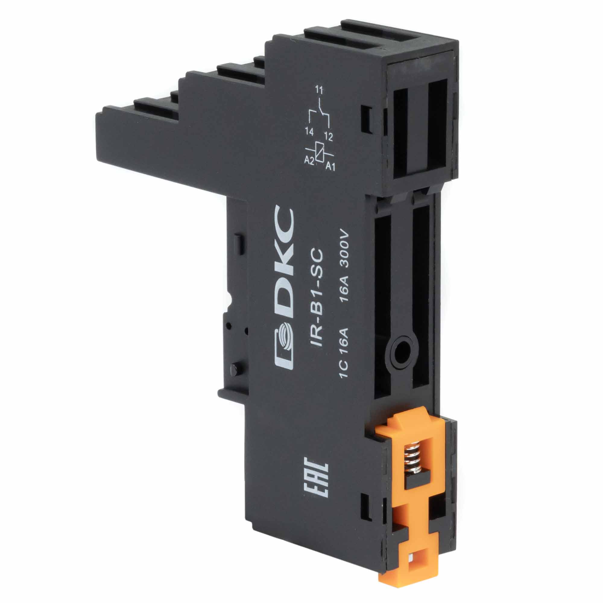 Колодка с винтовыми клеммами для реле на 1 группу контактов