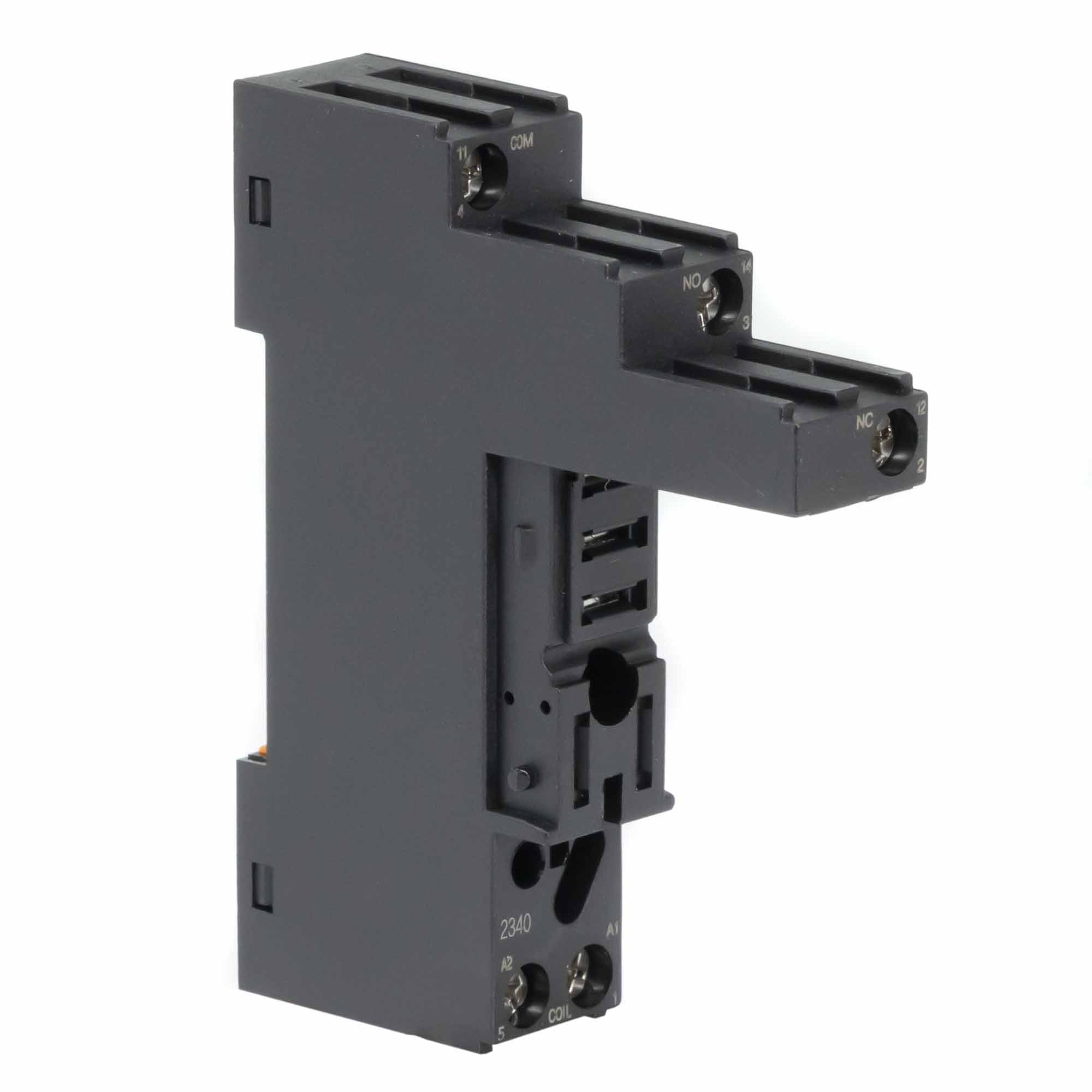 Колодка с винтовыми клеммами для реле на 1 группу контактов