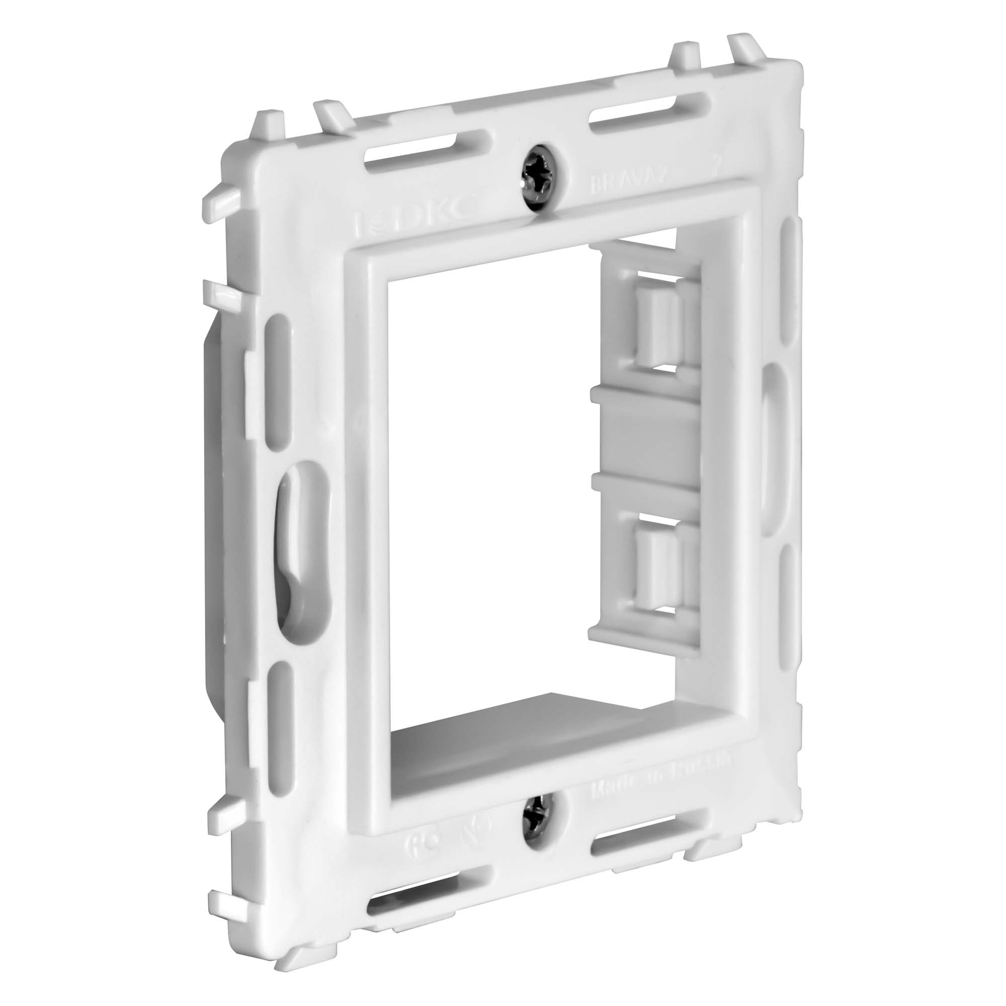 Каркас на 2 модуля (одноместный), белый, RAL 9016