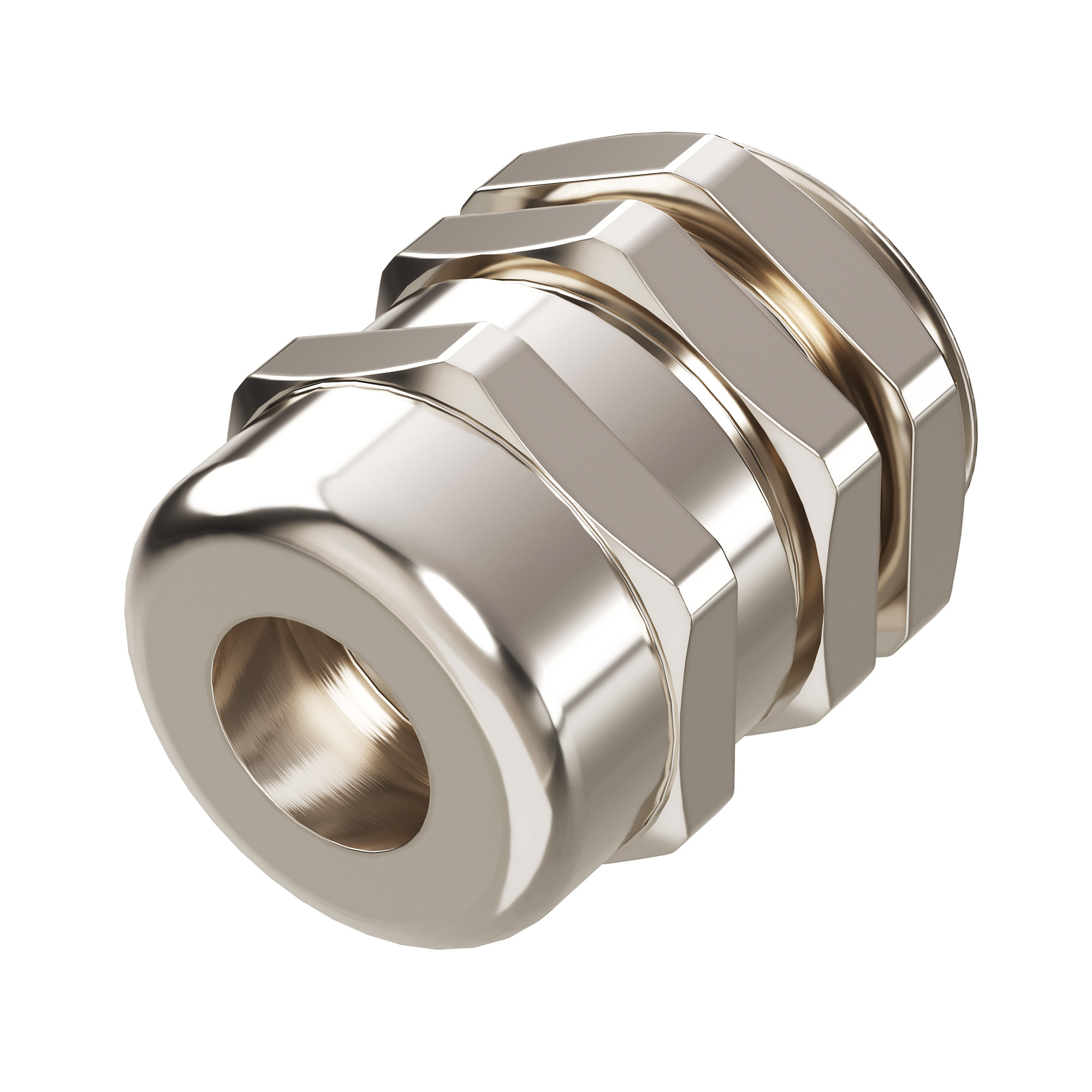 Латунный кабельный ввод М16, IP65, для диаметра кабеля 4-8 мм