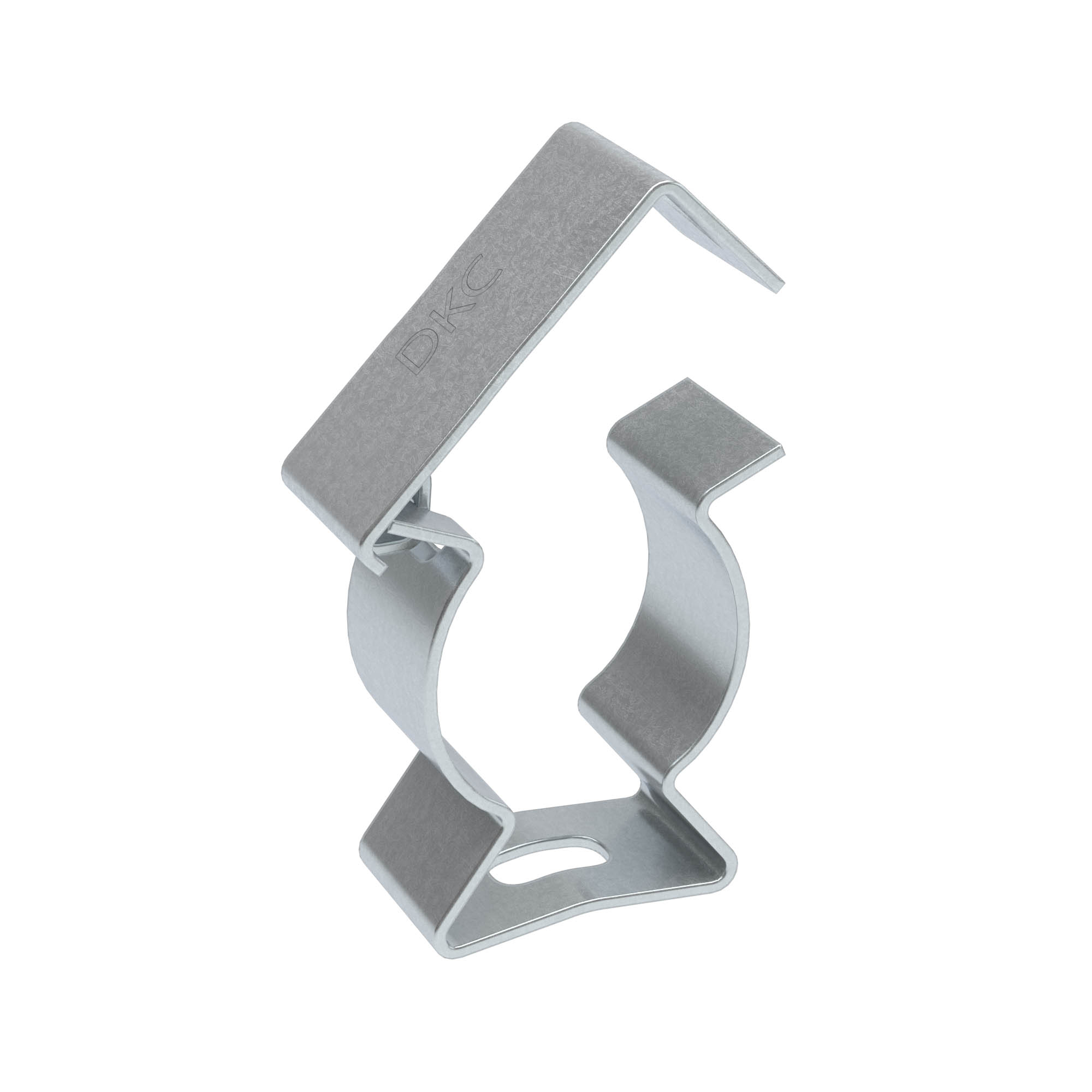 Держатель с крышкой д.40 мм, оцинкованная сталь